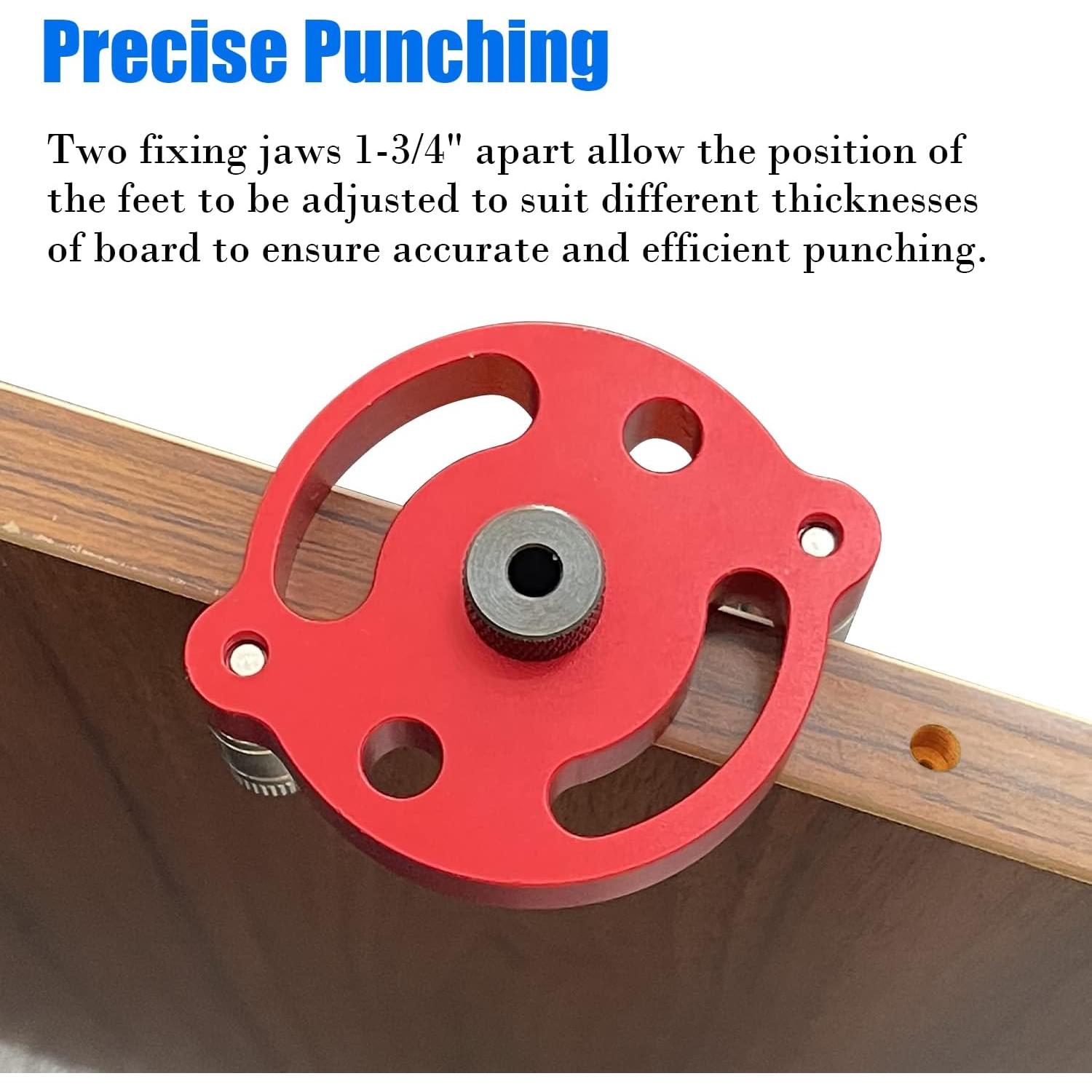 Guía de Taladro de Dowel Sutekus con 9 Bushings M2-M10