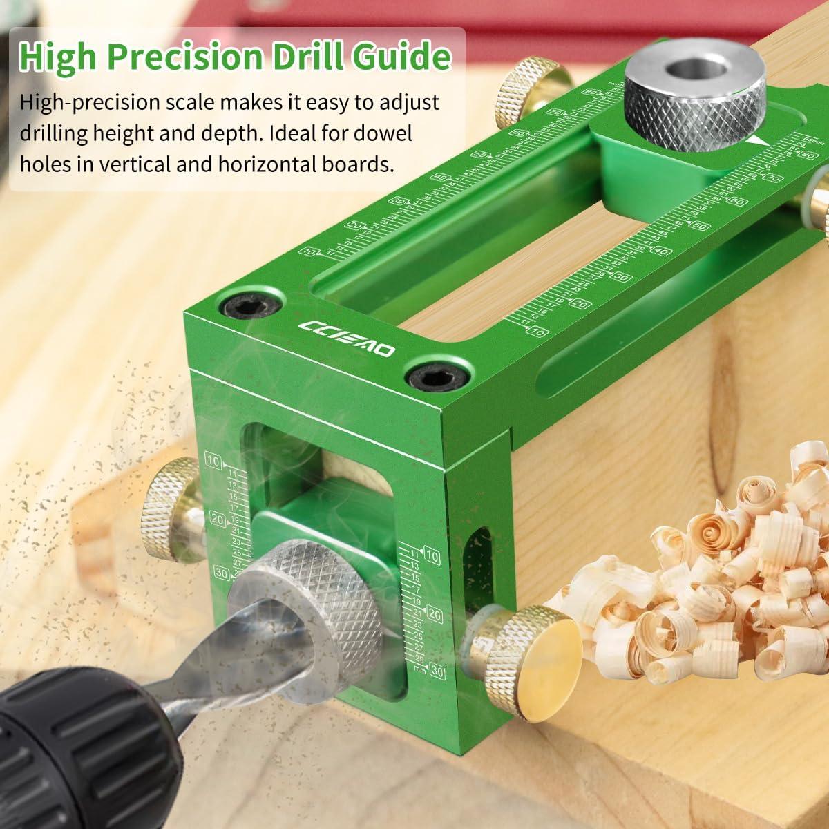 Plantilla de Perforación 2 en 1 CCIEAO con Brocas 6-15mm