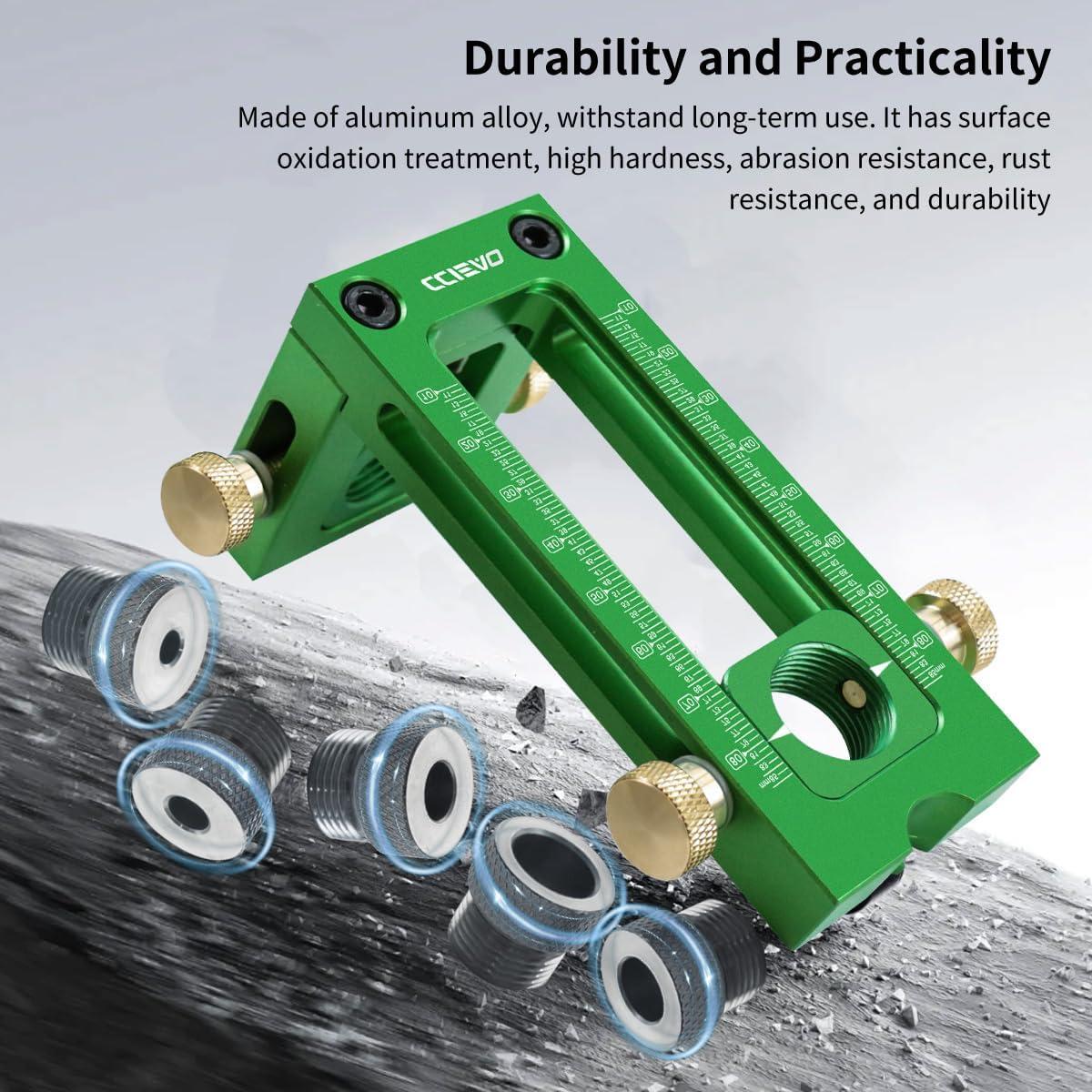 Plantilla de Perforación 2 en 1 CCIEAO con Brocas 6-15mm