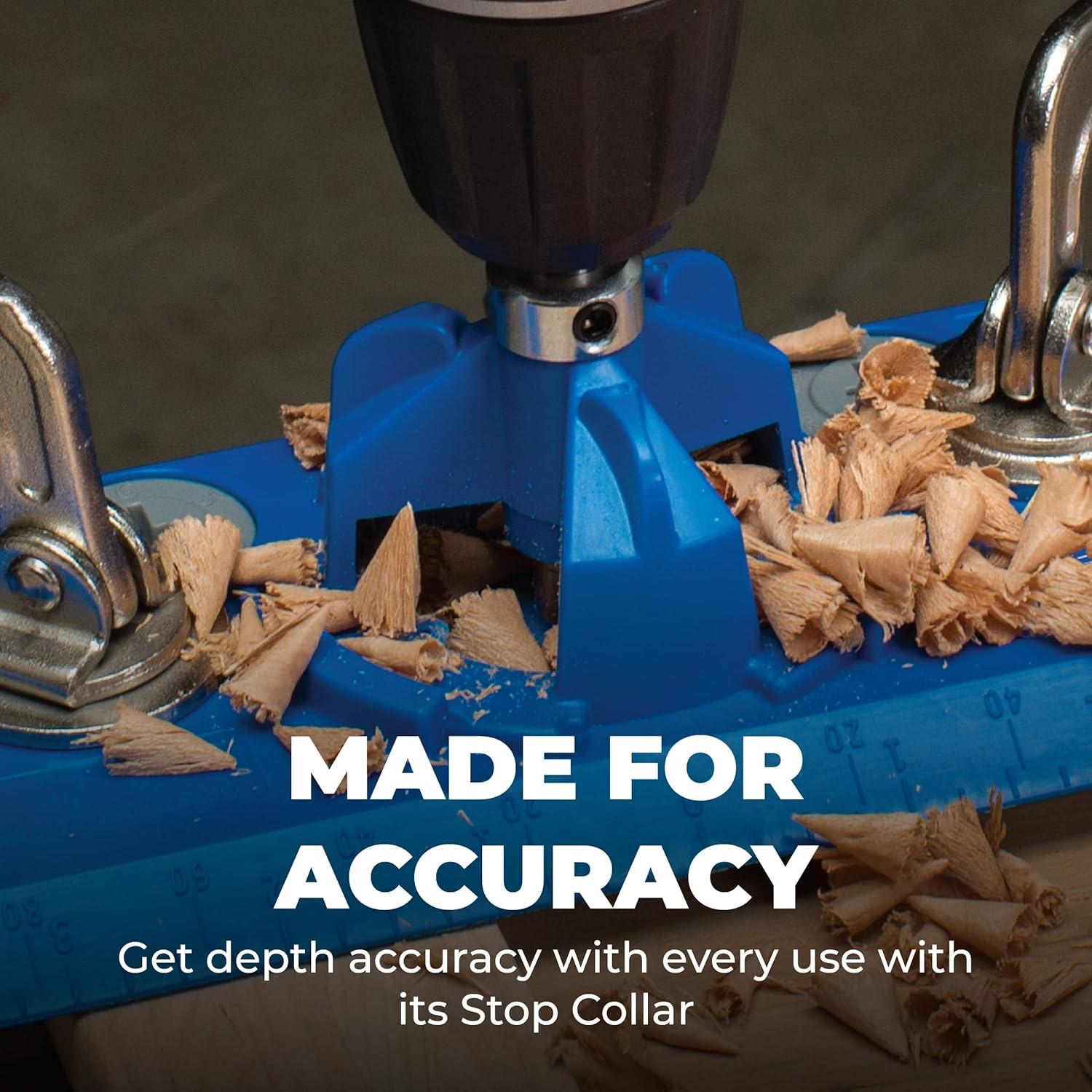 Plantilla de Bisagra Oculta Kreg KHI-HINGE 35mm - Guía de Perforación