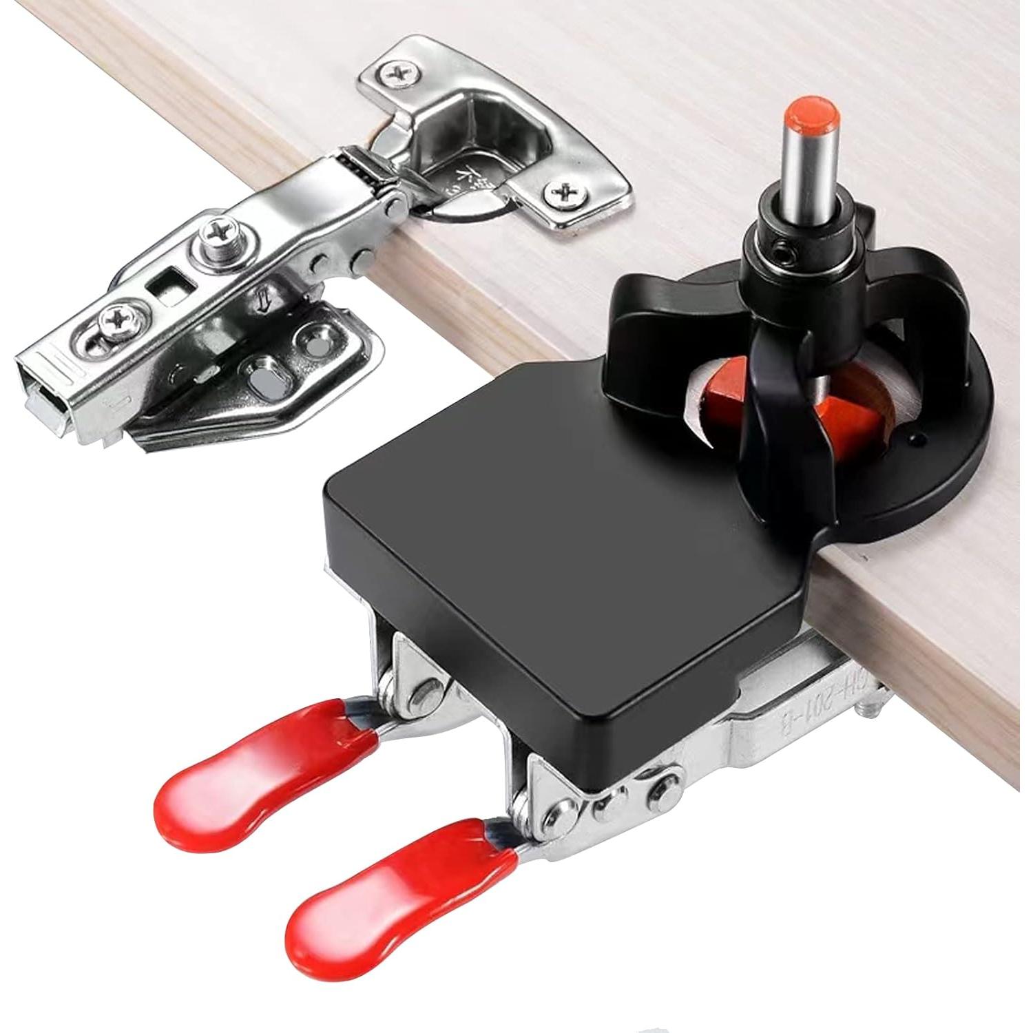 Plantilla de Bisagra Oculta Adoles 35mm para Gabinete