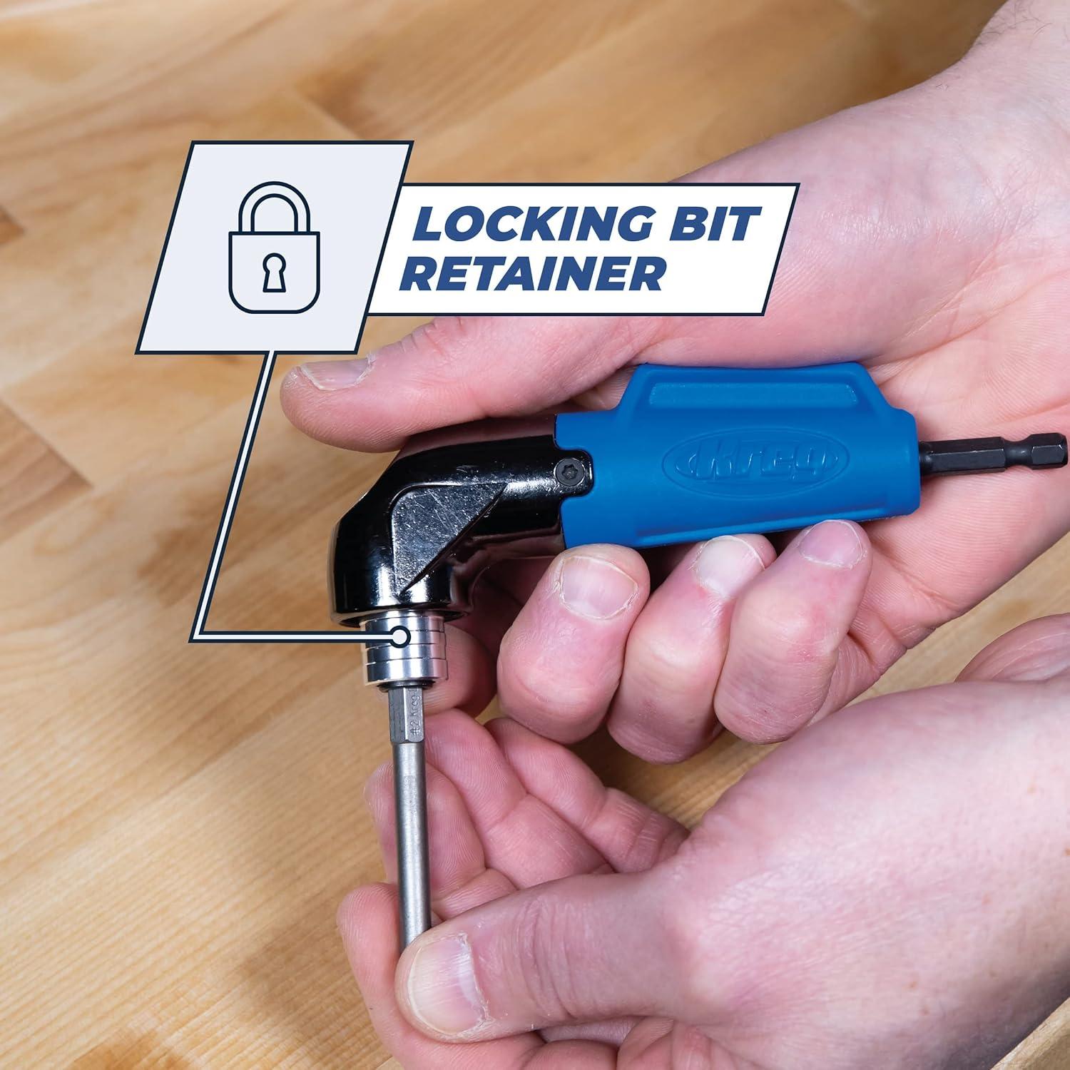 Controlador de Agujeros Kreg KDRV-90DG 90° Ergonómico