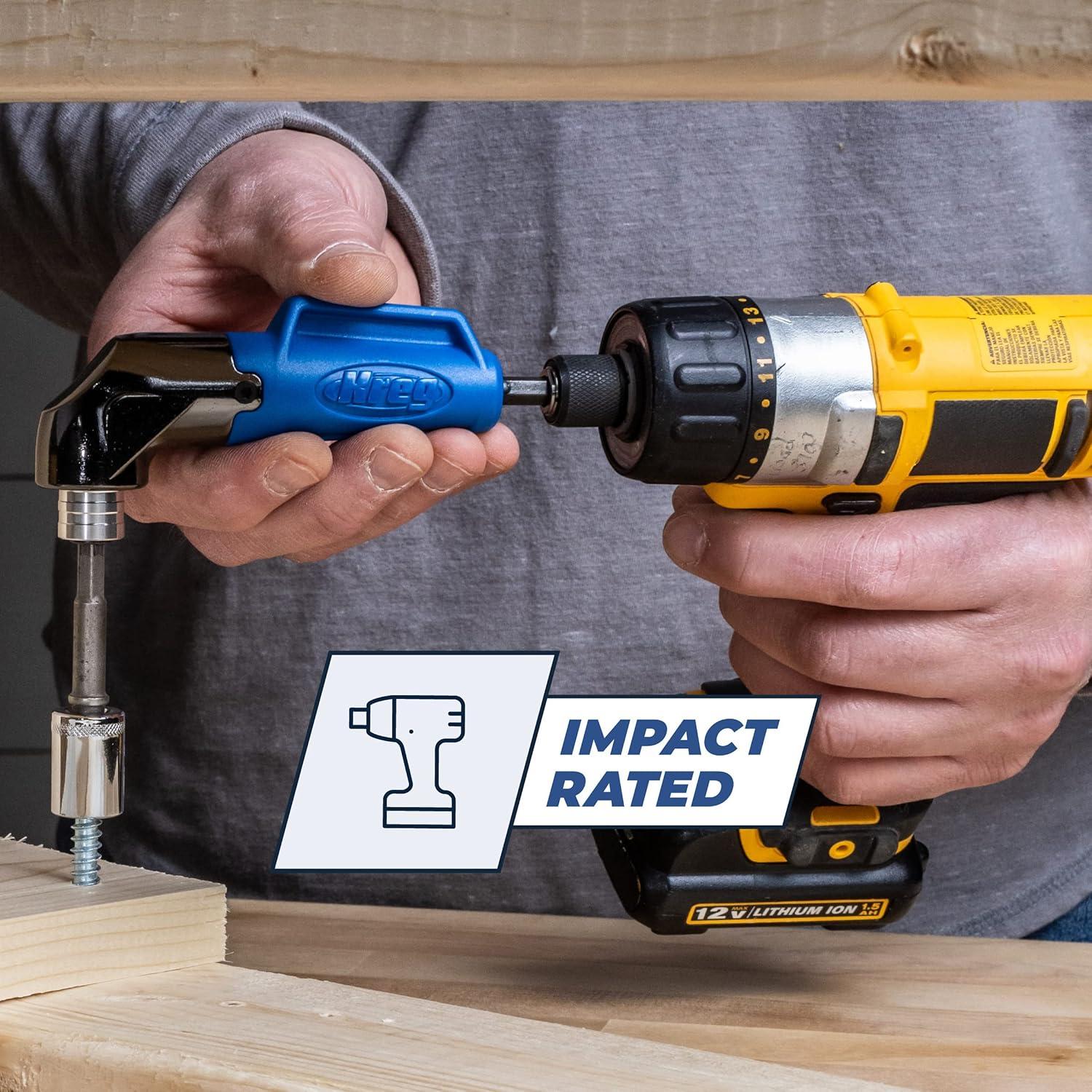 Controlador de Agujeros Kreg KDRV-90DG 90° Ergonómico