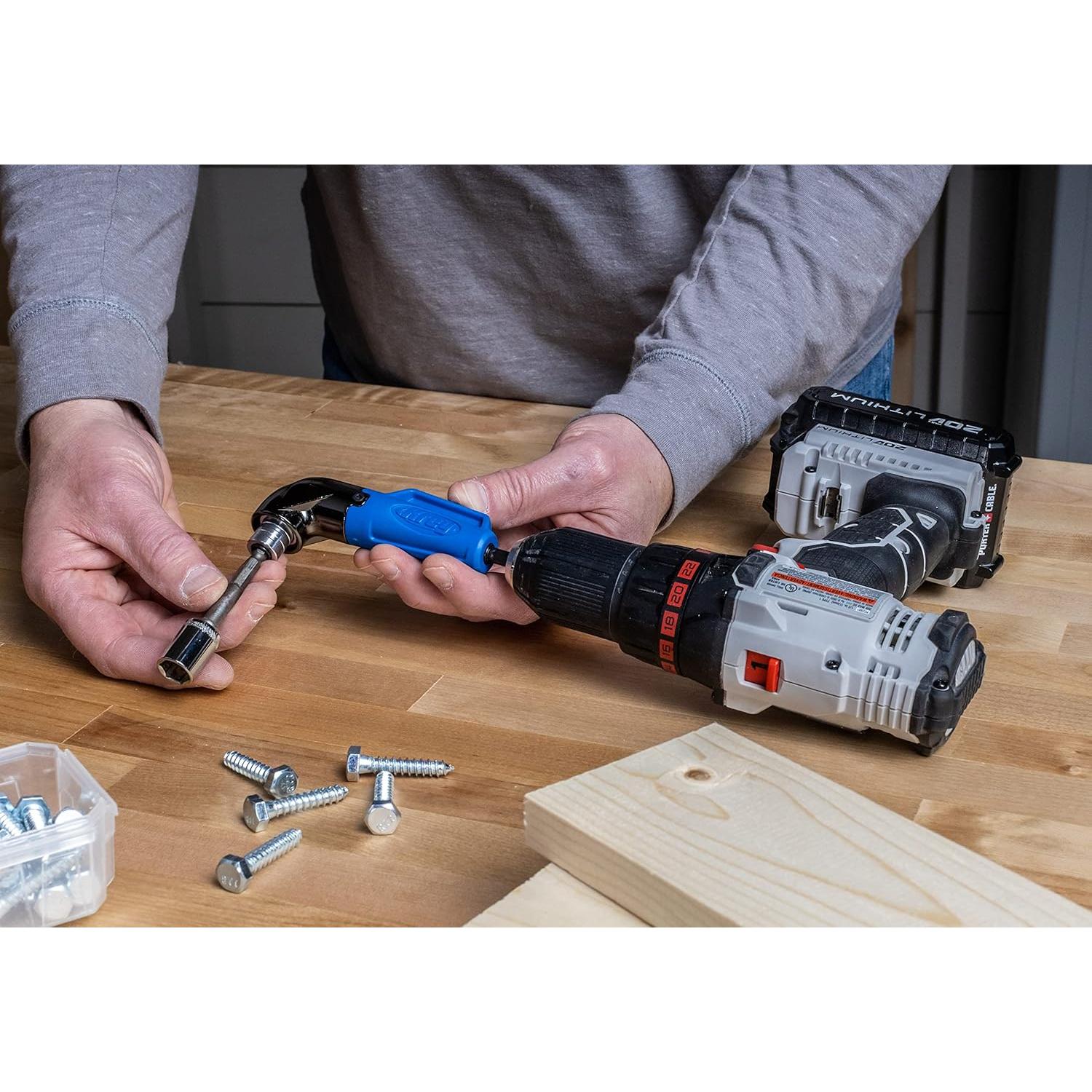 Controlador de Agujeros Kreg KDRV-90DG 90° Ergonómico