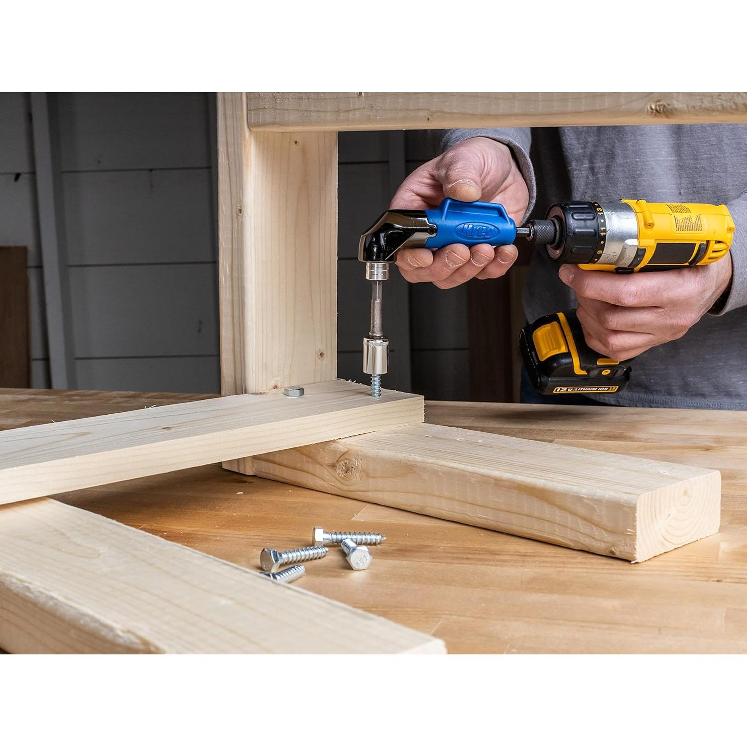 Controlador de Agujeros Kreg KDRV-90DG 90° Ergonómico