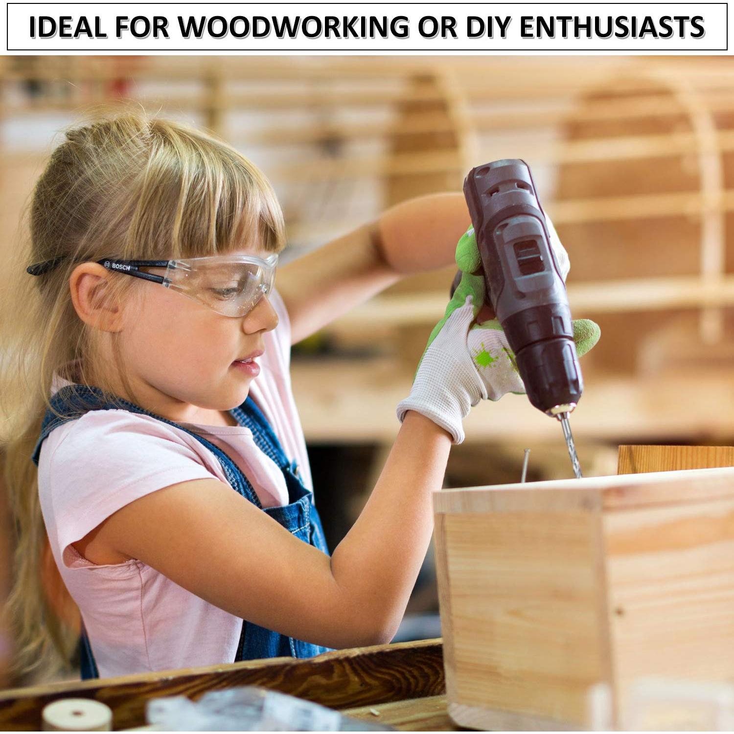 Brocas de Agujero de Bolsillo Mudder 4 Piezas 16 cm Acero