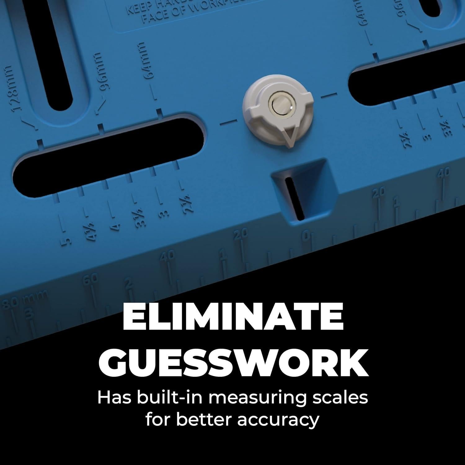 Jig de Hardware para Gabinetes Kreg KHI-PULL - Perforación Precisa