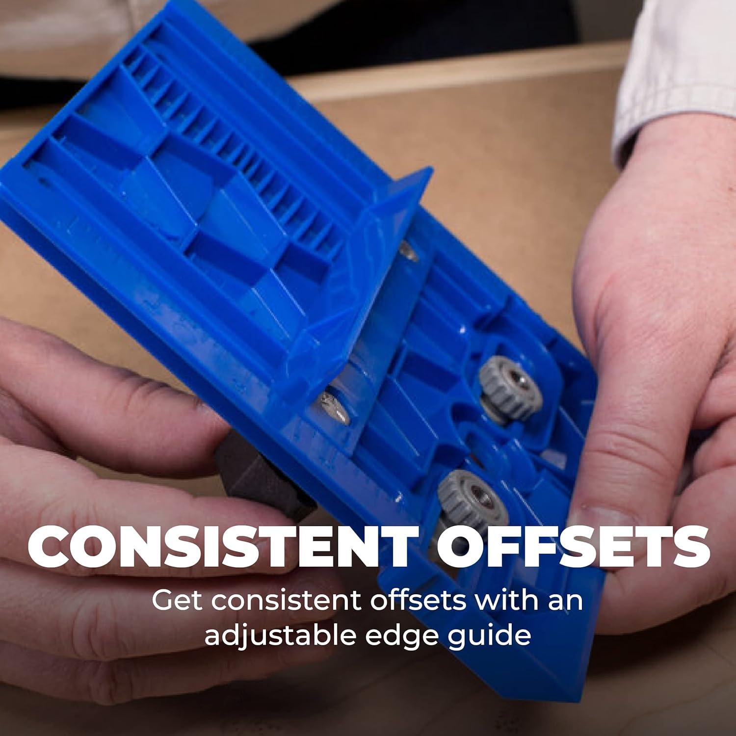 Jig de Hardware para Gabinetes Kreg KHI-PULL - Perforación Precisa