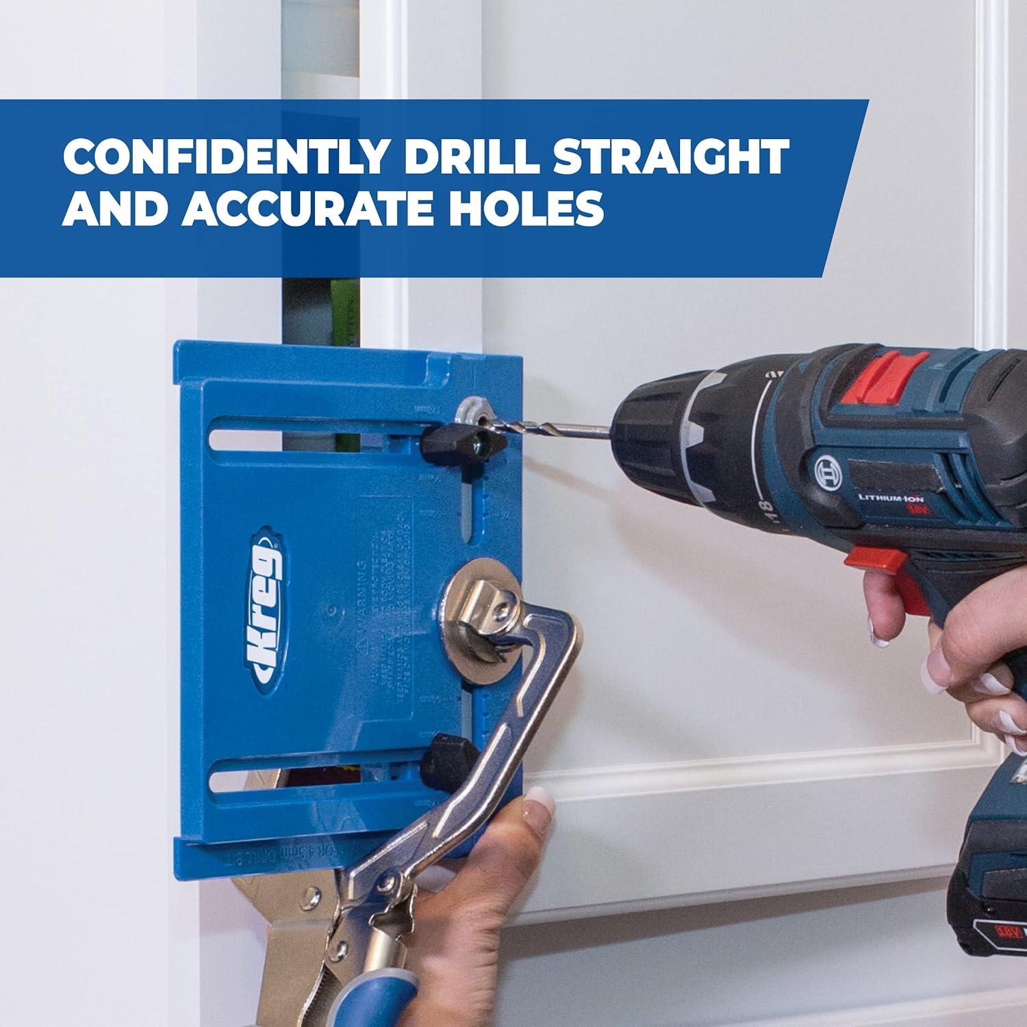 Jig de Hardware para Gabinetes Kreg KHI-PULL - Perforación Precisa