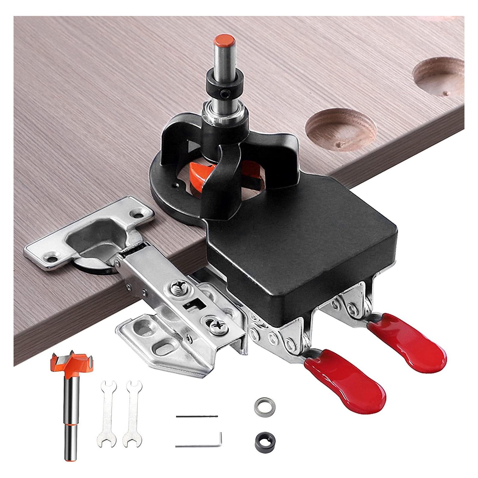 Plantilla Perforadora de Bisagra 35mm JEEJINYAN Ajustable