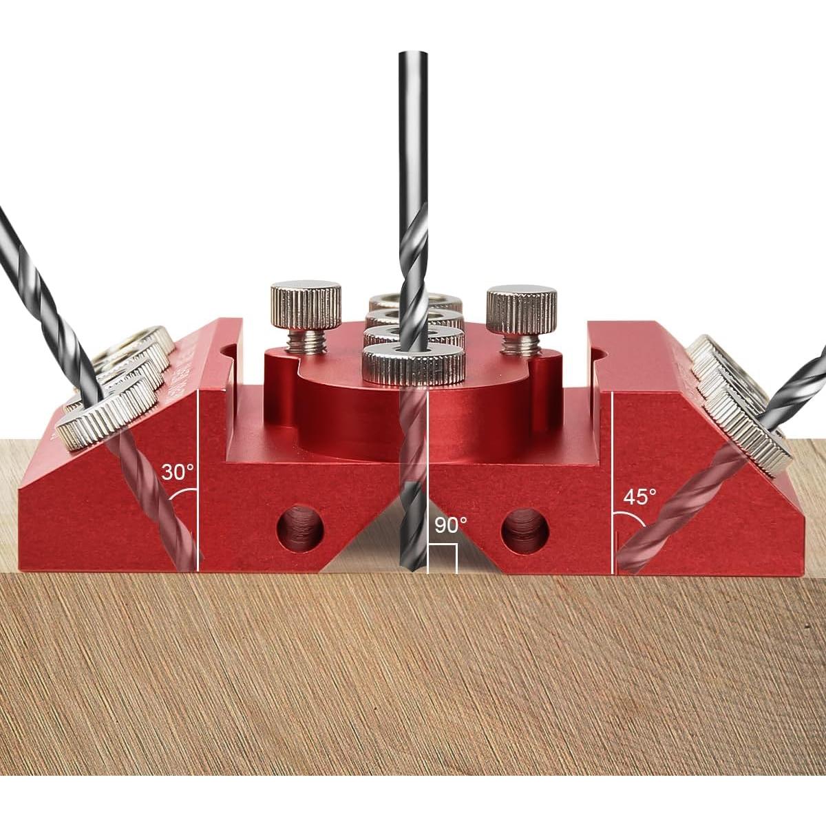 Guía de Taladro Manual Toolcool 30 45 90 Grados con Barra