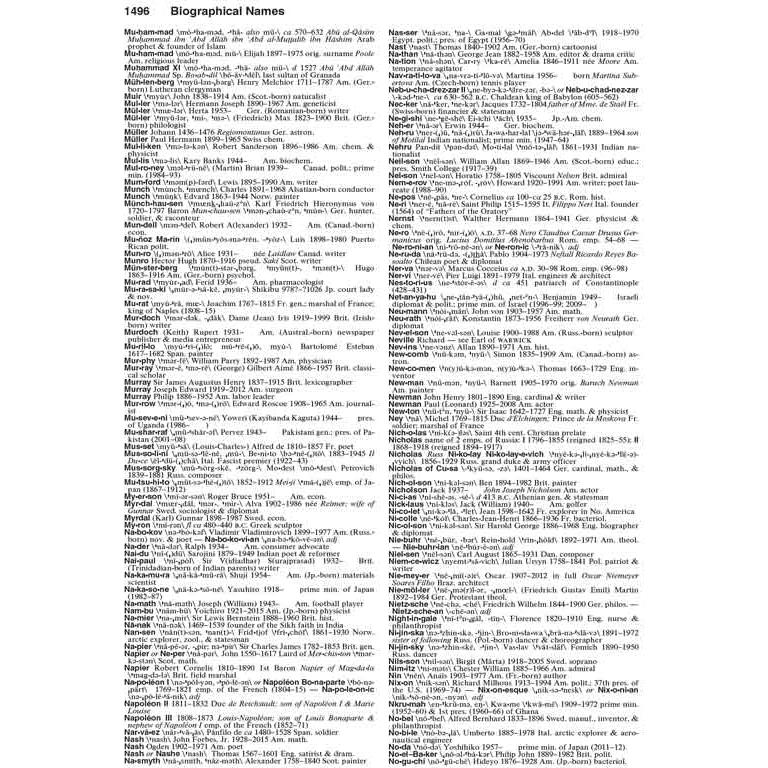 Merriam-Webster's Collegiate Dictionary, 11th Edition, Jacketed Hardcover, Indexed