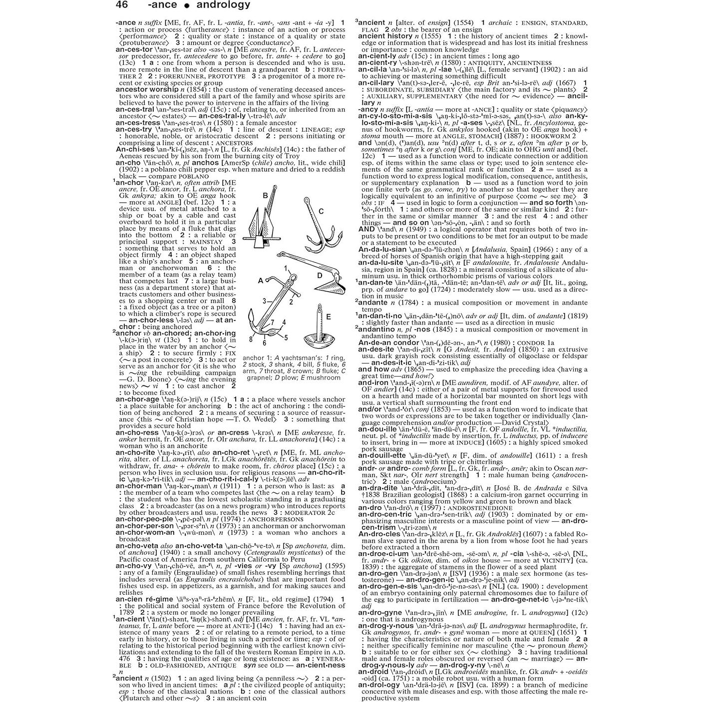 Merriam-Webster's Collegiate Dictionary, 11th Edition, Jacketed Hardcover, Indexed