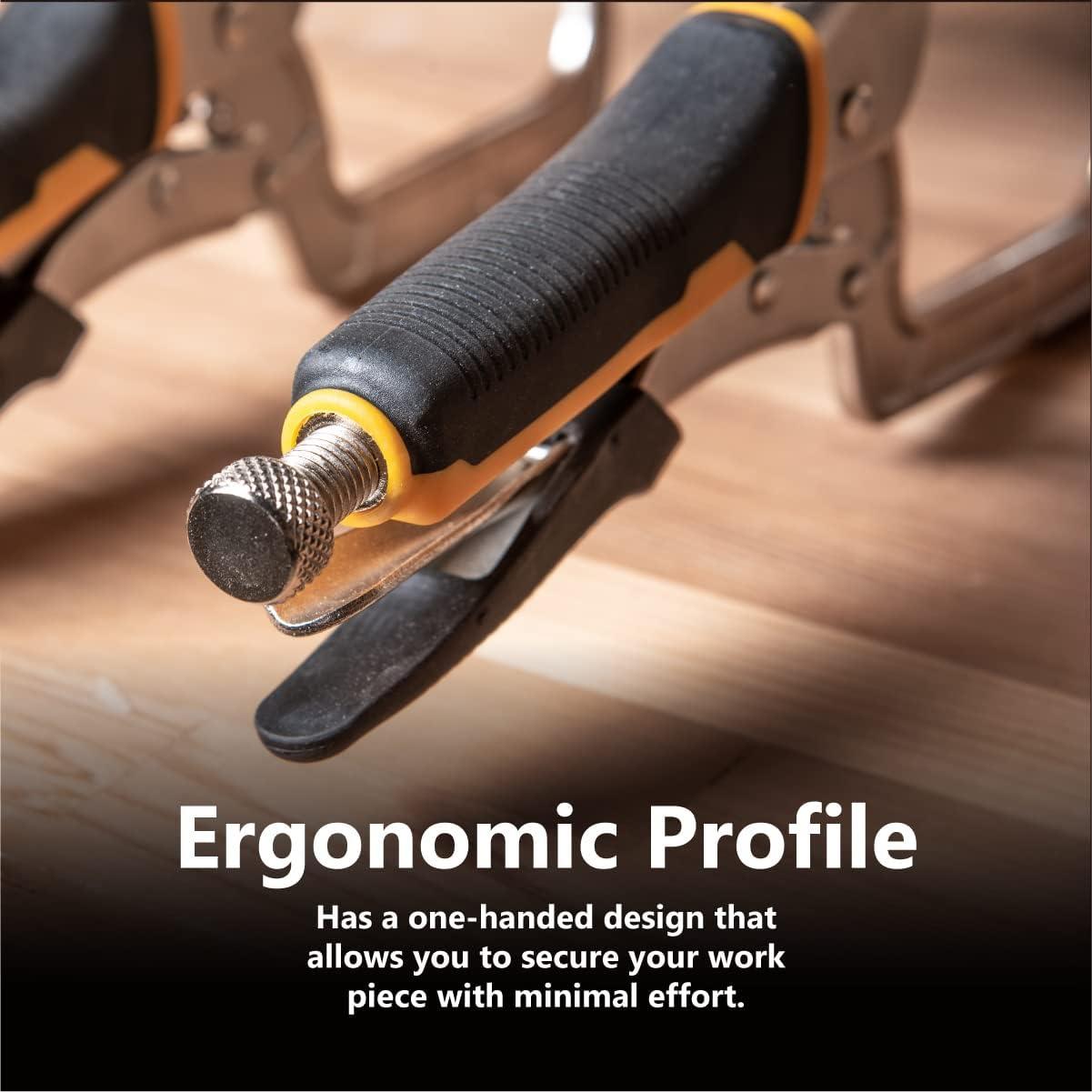 Pinzas de Ángulo Recto POWERTEC 30 cm - 2 Piezas