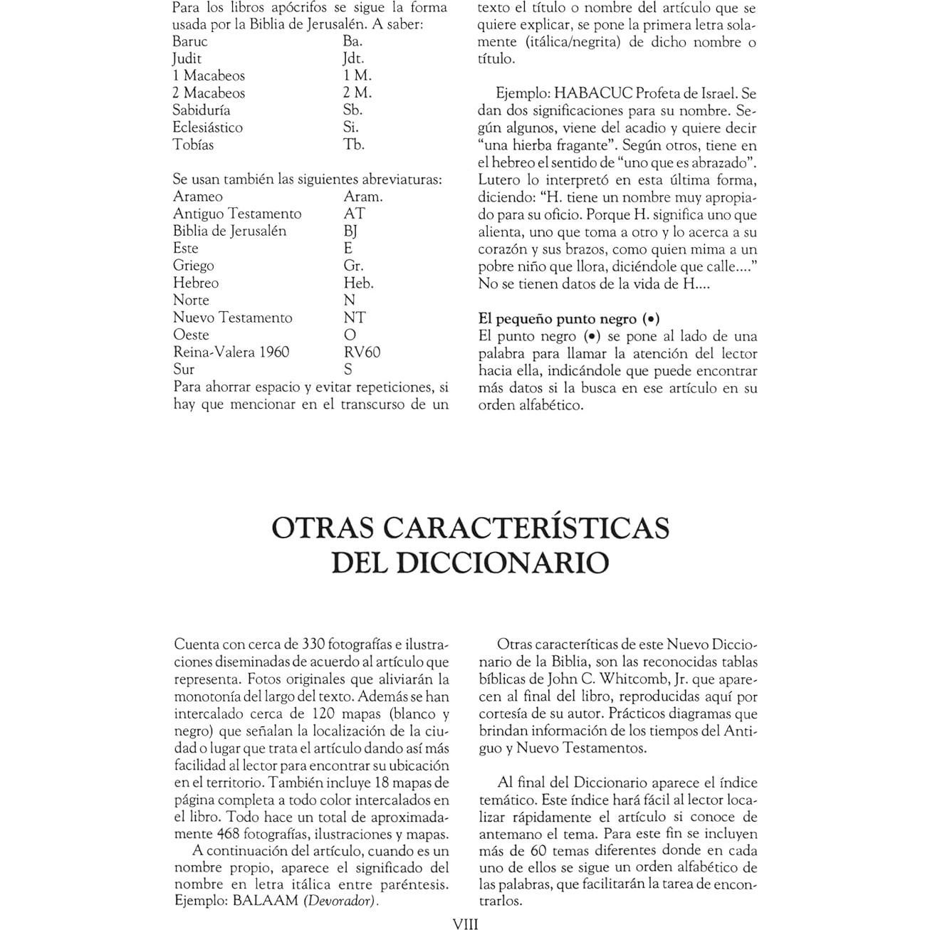 Nuevo Diccionario de la Biblia (Spanish Edition)