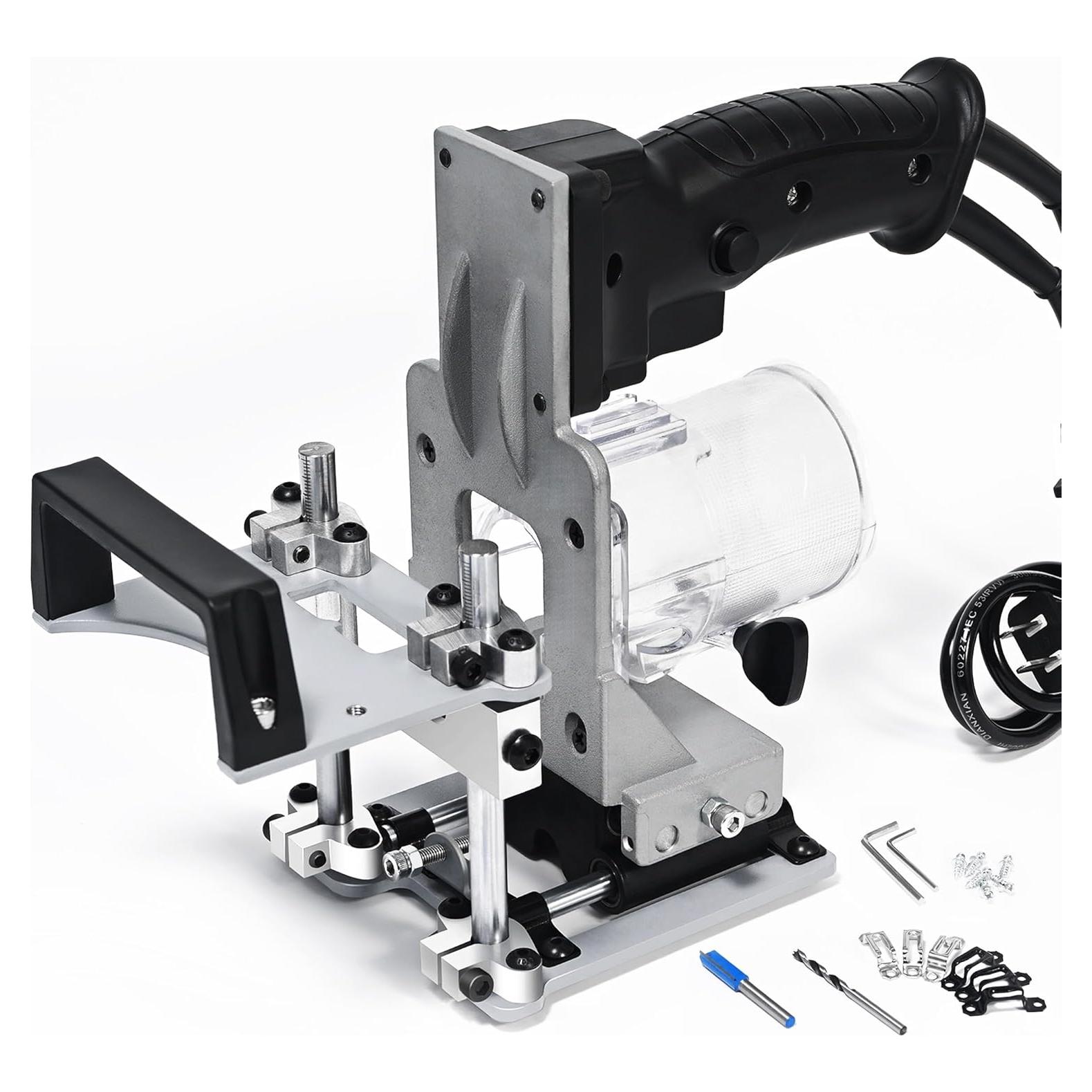 Plantilla de Mortaja y Espiga Mefape 2 en 1 para Fresadoras