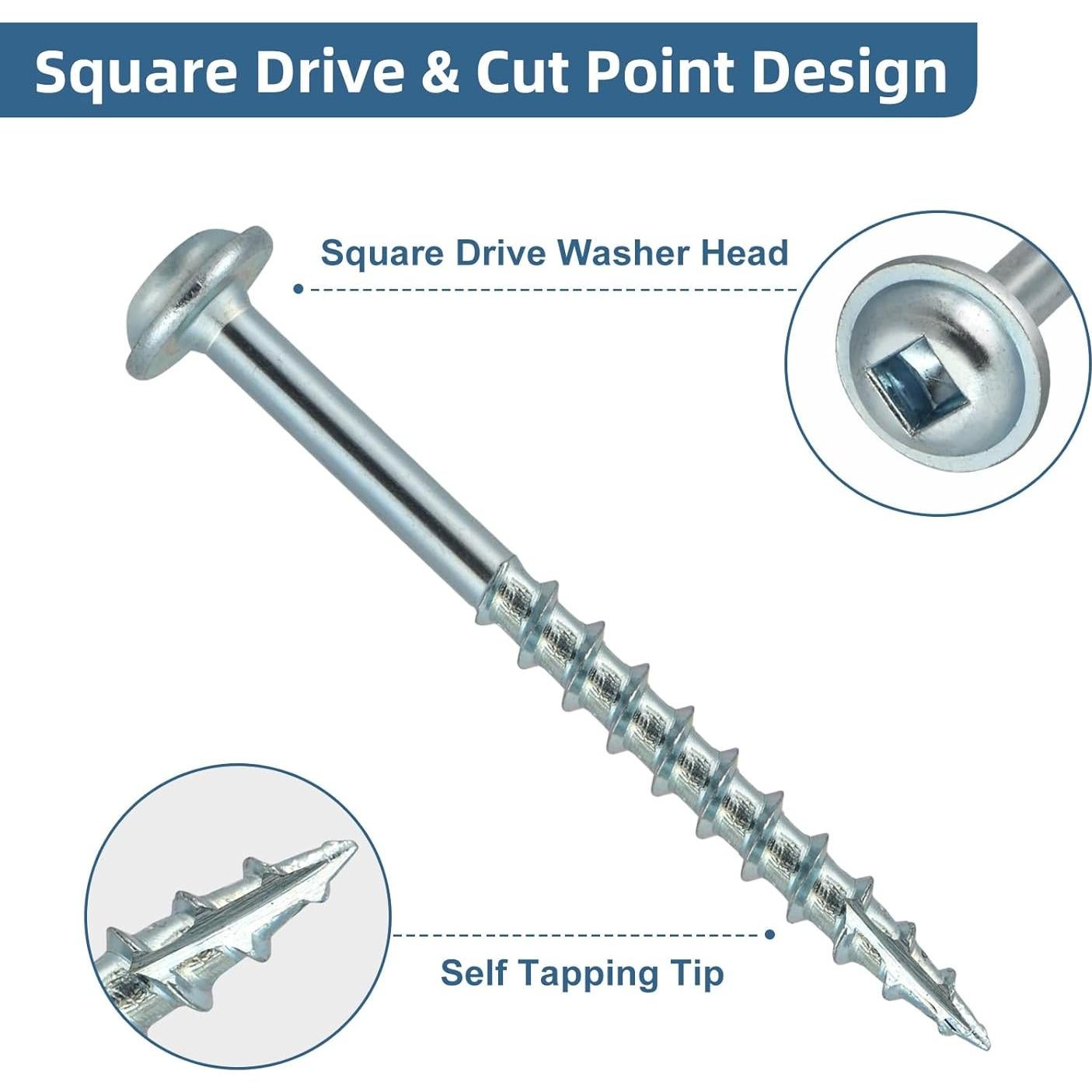 Kit de Tornillos para Agujeros de Pocket SATANTECH 380Pcs