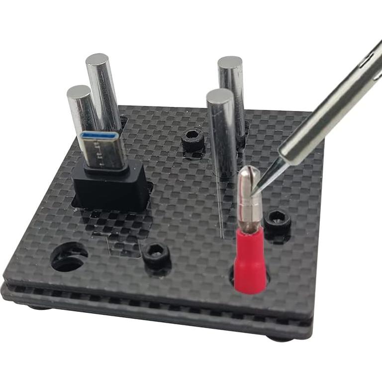 Plantilla de Soldadura de Fibra de Carbono DIFENLEAF 70x60mm