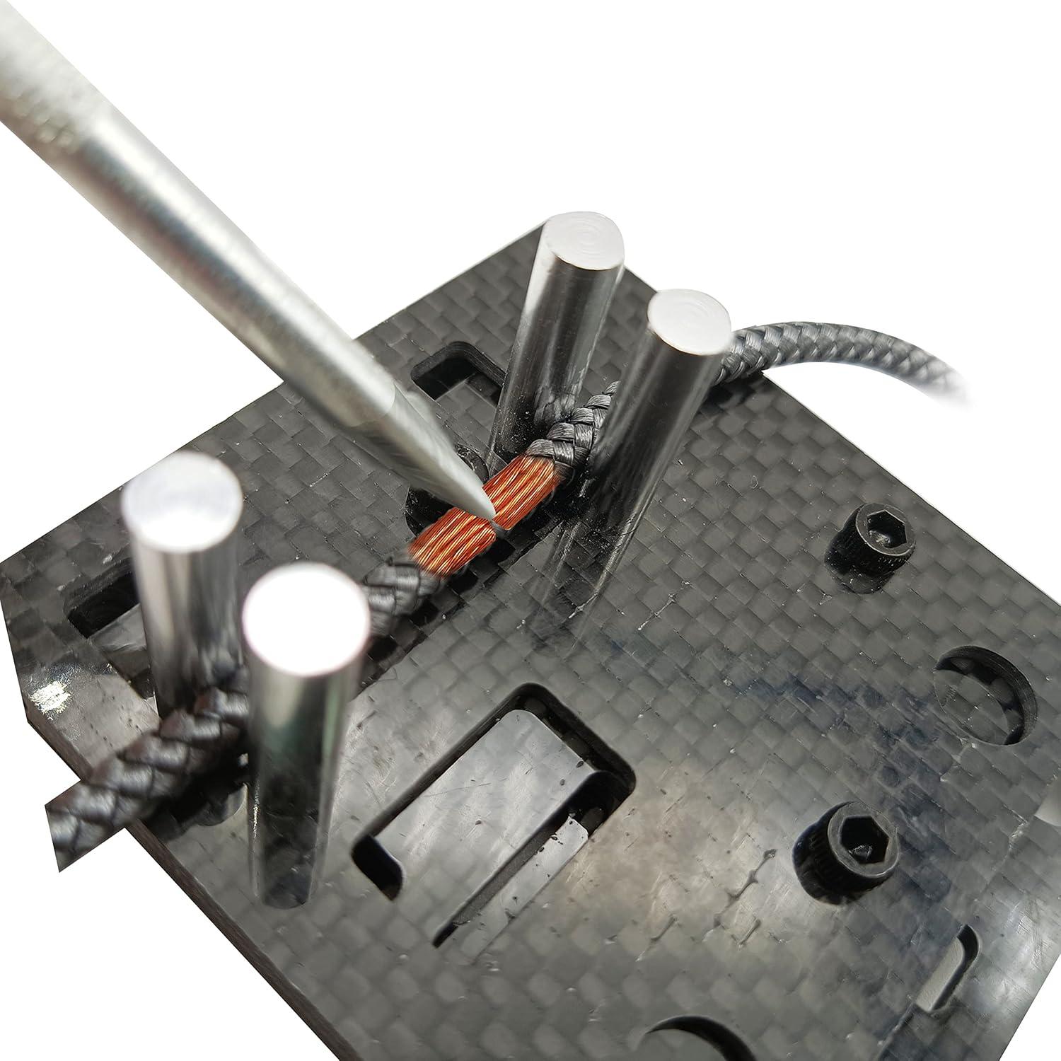 Plantilla de Soldadura de Fibra de Carbono DIFENLEAF 70x60mm