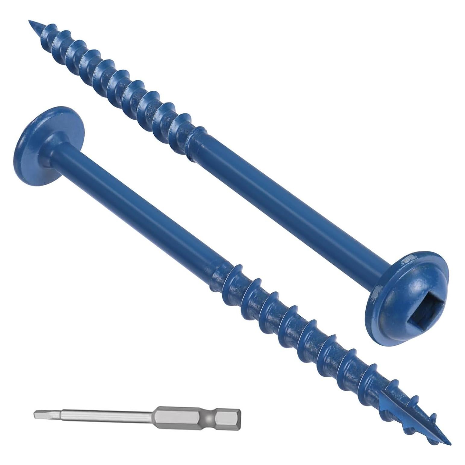 Tornillos de Agujero de Bolsillo VGBUY #8 x 6.35 cm - 80 Piezas