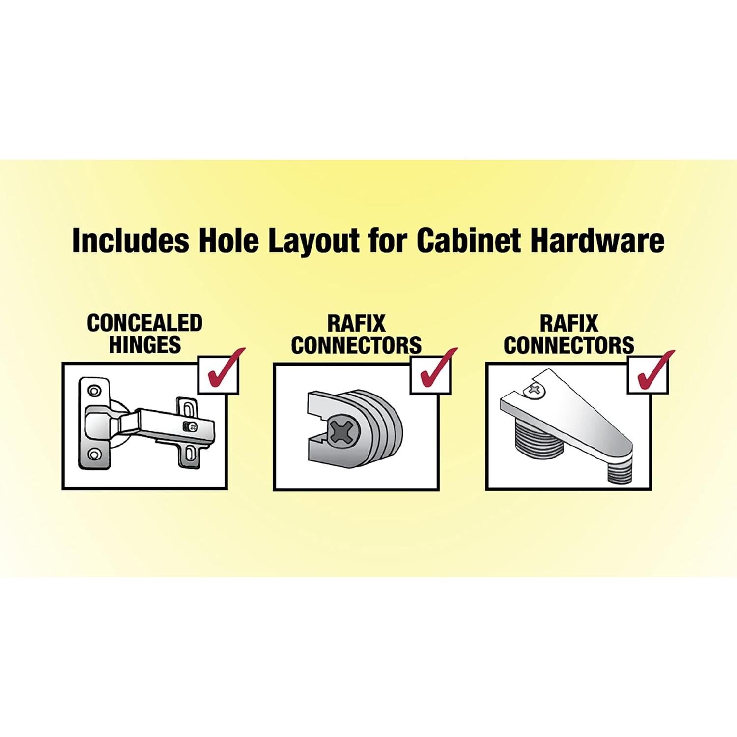 Plantilla de Perforación para Pines de Estante Milescraft 1316