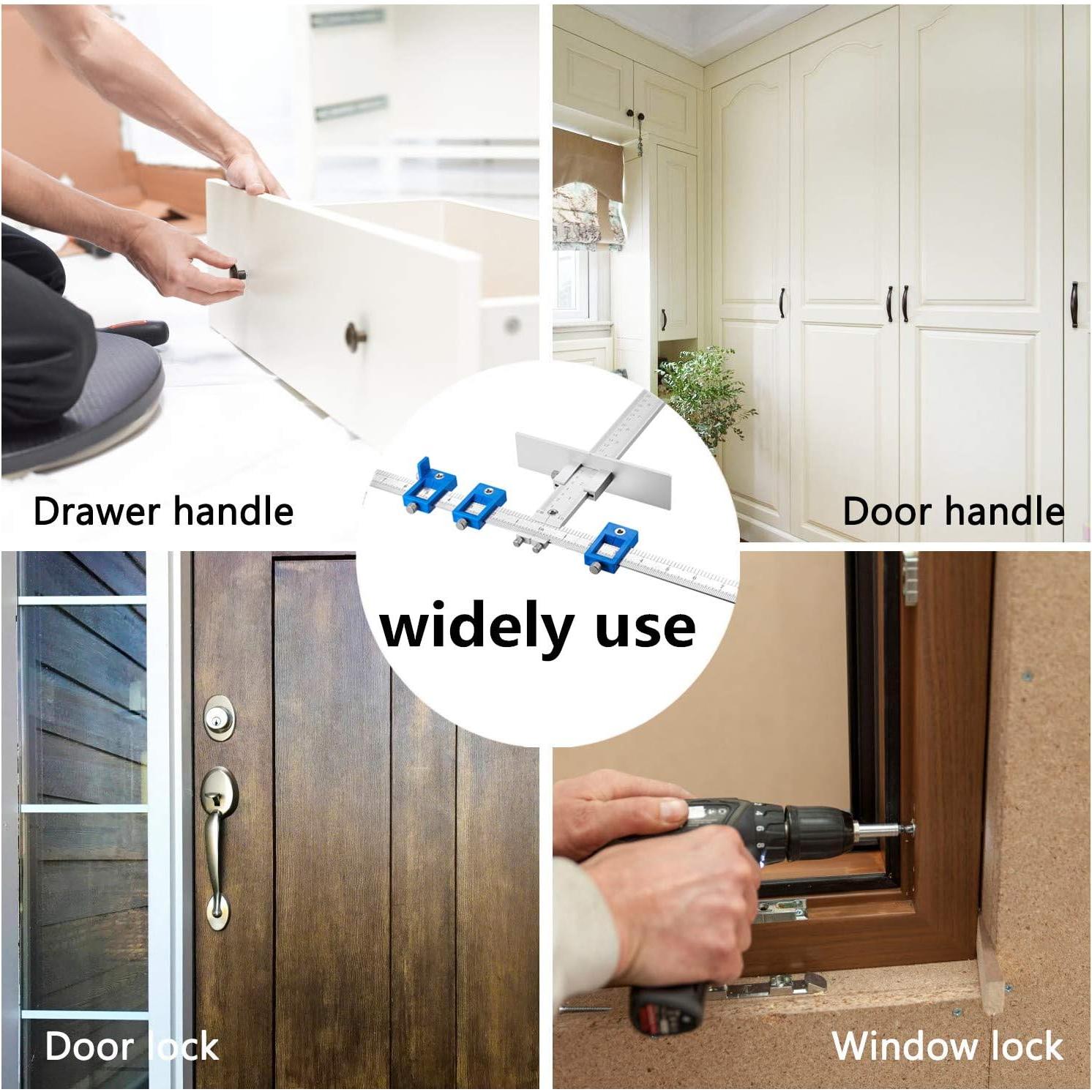 Plantilla de Perforación de Gabinete TOURACE Jig-001 Aluminio