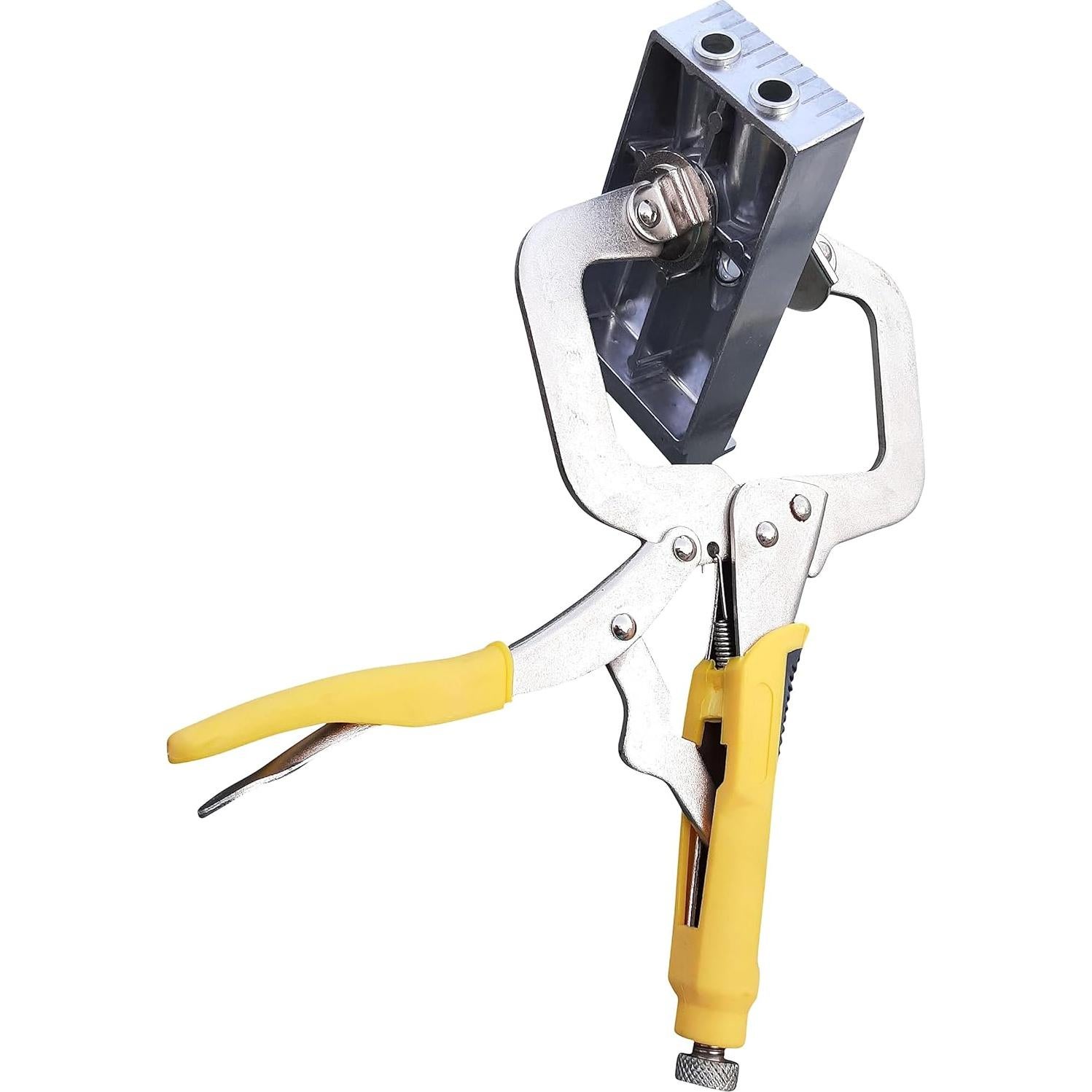 Plantilla de agujero en ángulo Sommerfeld 3-en-1 con abrazaderas