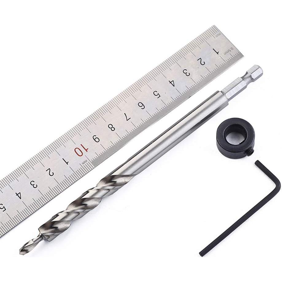 Juego de 2 Brocas para Agujero de Bolsillo Yarrkc 9.5mm HSS