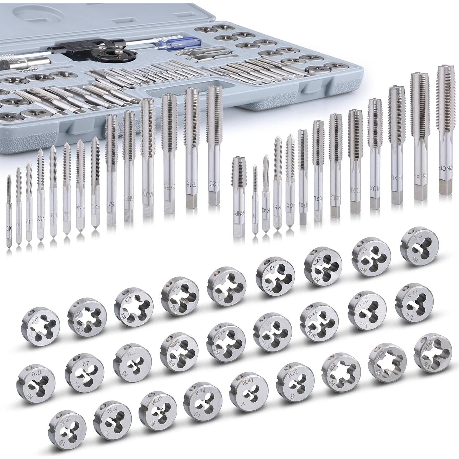 Juego de 60 Piezas de Machos y Matrices EFFICERE