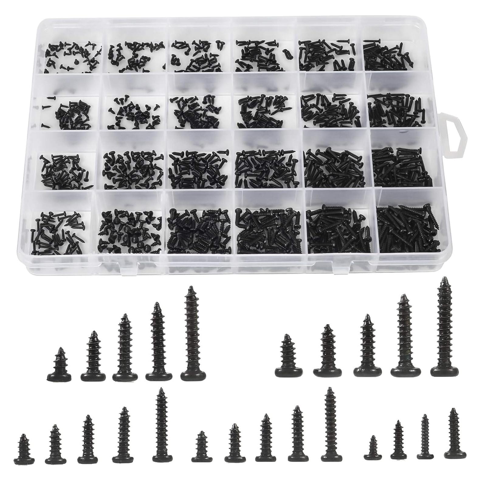 Kit de 1100 Tornillos Phillips MEIYYJ para Laptop M1.2 a M2