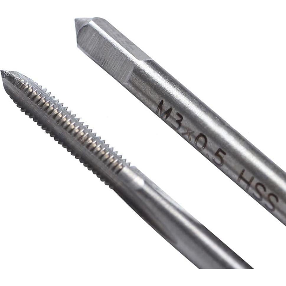 Juego de 10 Tapones de Rosca Metrico HSS Saipe M1-M3.5