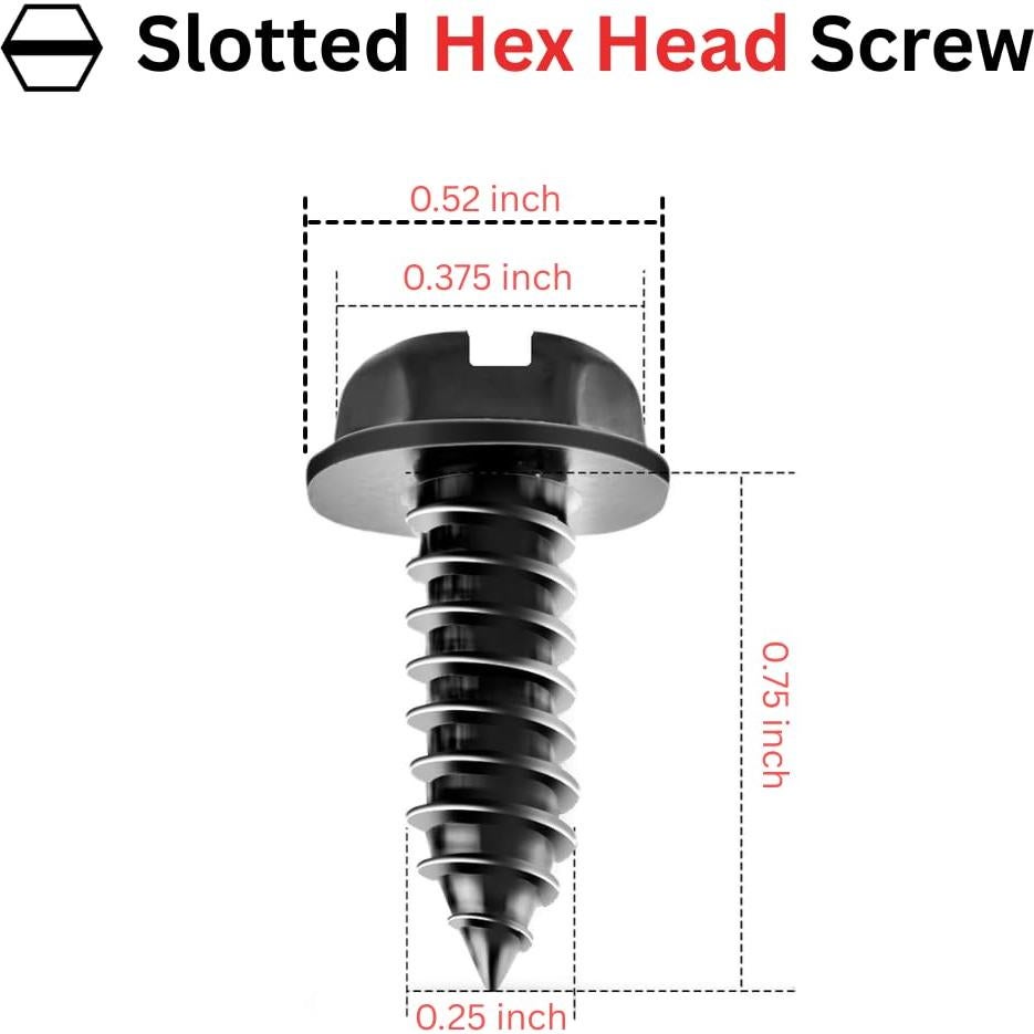 Tornillos Autoperforantes de Acero Inoxidable Schö nn - Juego de 4