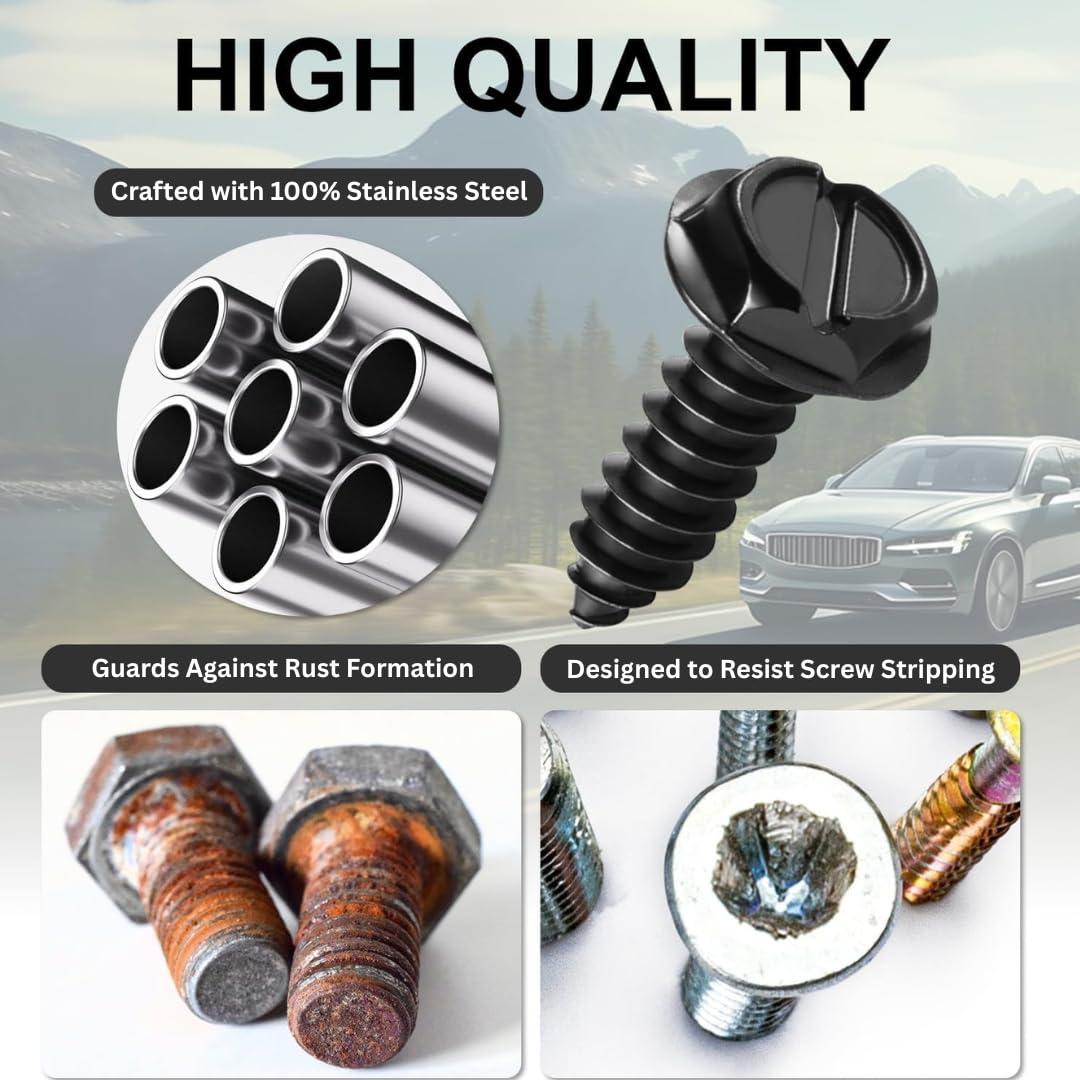 Tornillos Autoperforantes de Acero Inoxidable Schö nn - Juego de 4