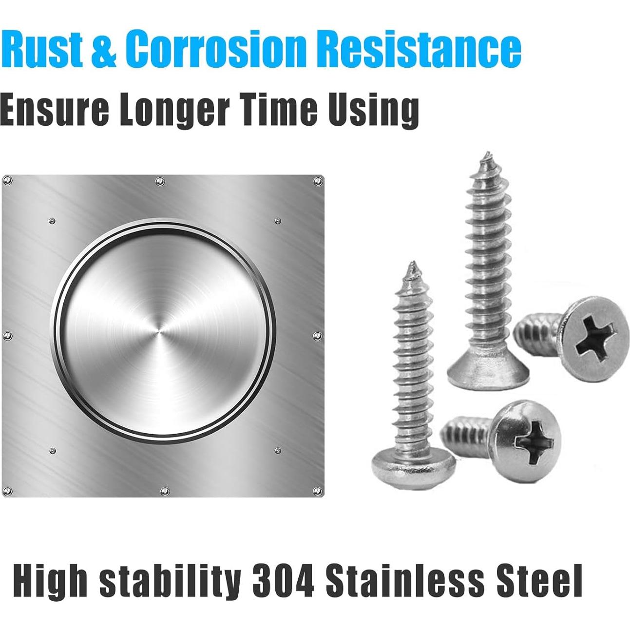 Kit de Tornillos de Madera AETTL 815 Piezas M3 M4 M5 M6