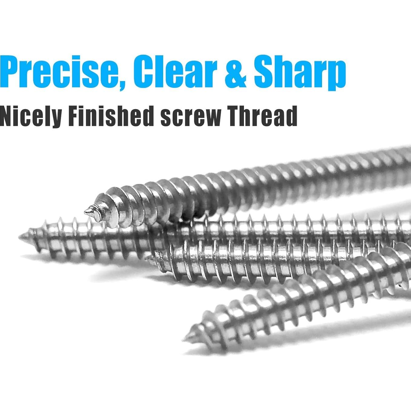 Kit de Tornillos de Madera AETTL 815 Piezas M3 M4 M5 M6