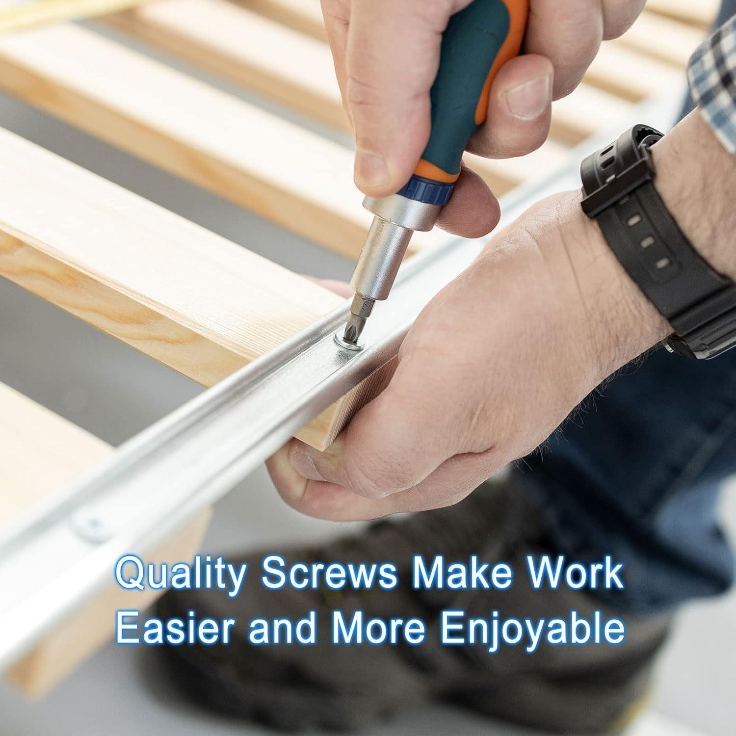 Kit de Tornillos de Madera AETTL 815 Piezas M3 M4 M5 M6