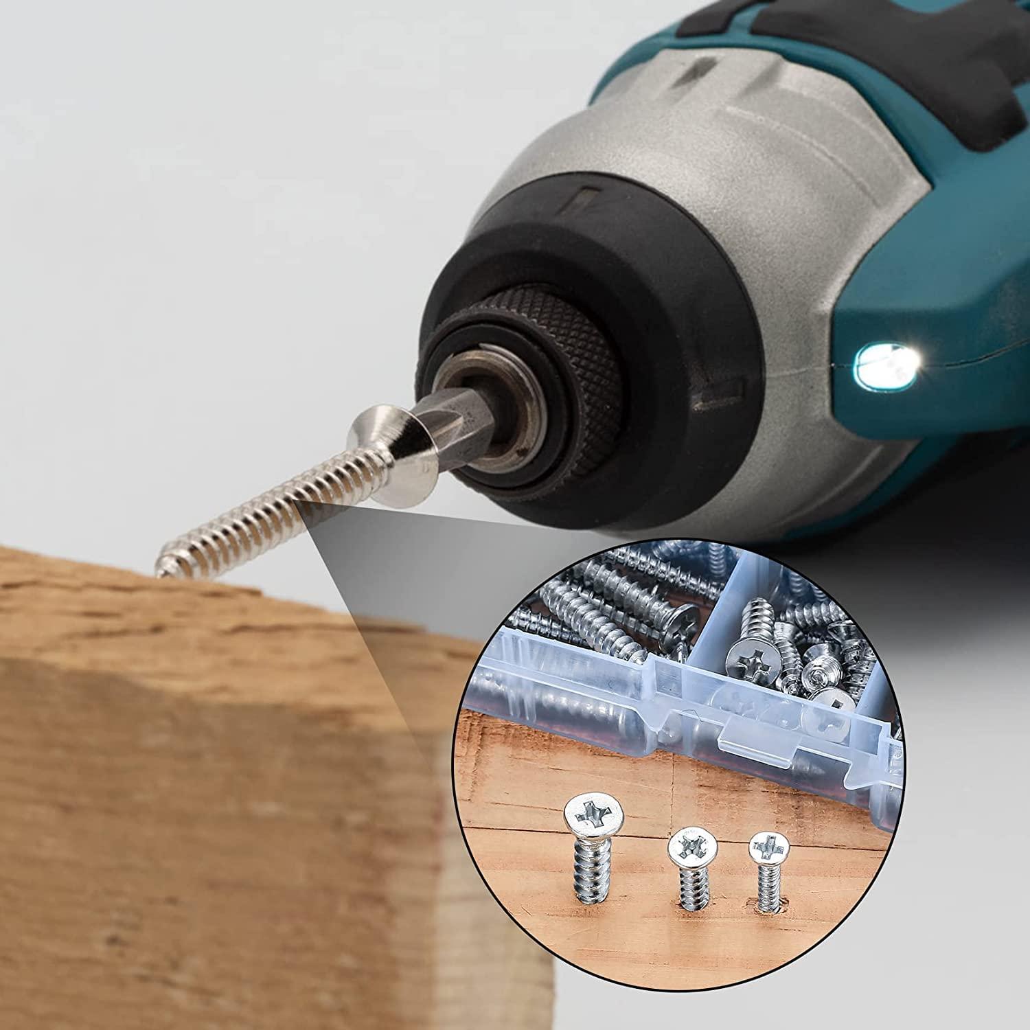 Kit de Tornillos Autoperforantes WJLSKJ 250g M3/M4/M5 para Metal