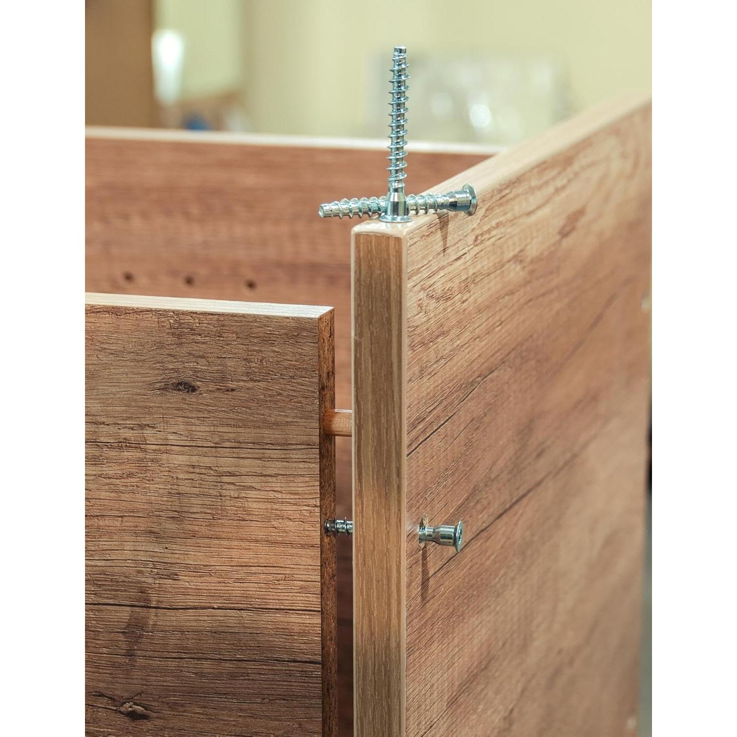 Tornillos Confirmat YaaYii M5 x 50mm 10PCS Acero Galvanizado