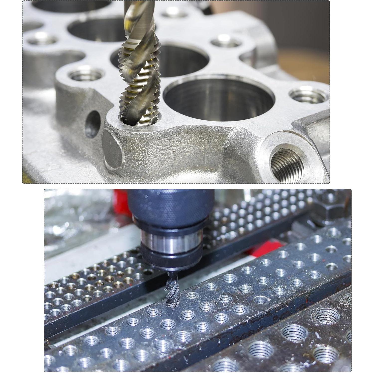 Broca de Rosca M4 x 0.7 HSS uxcell - 2 Piezas