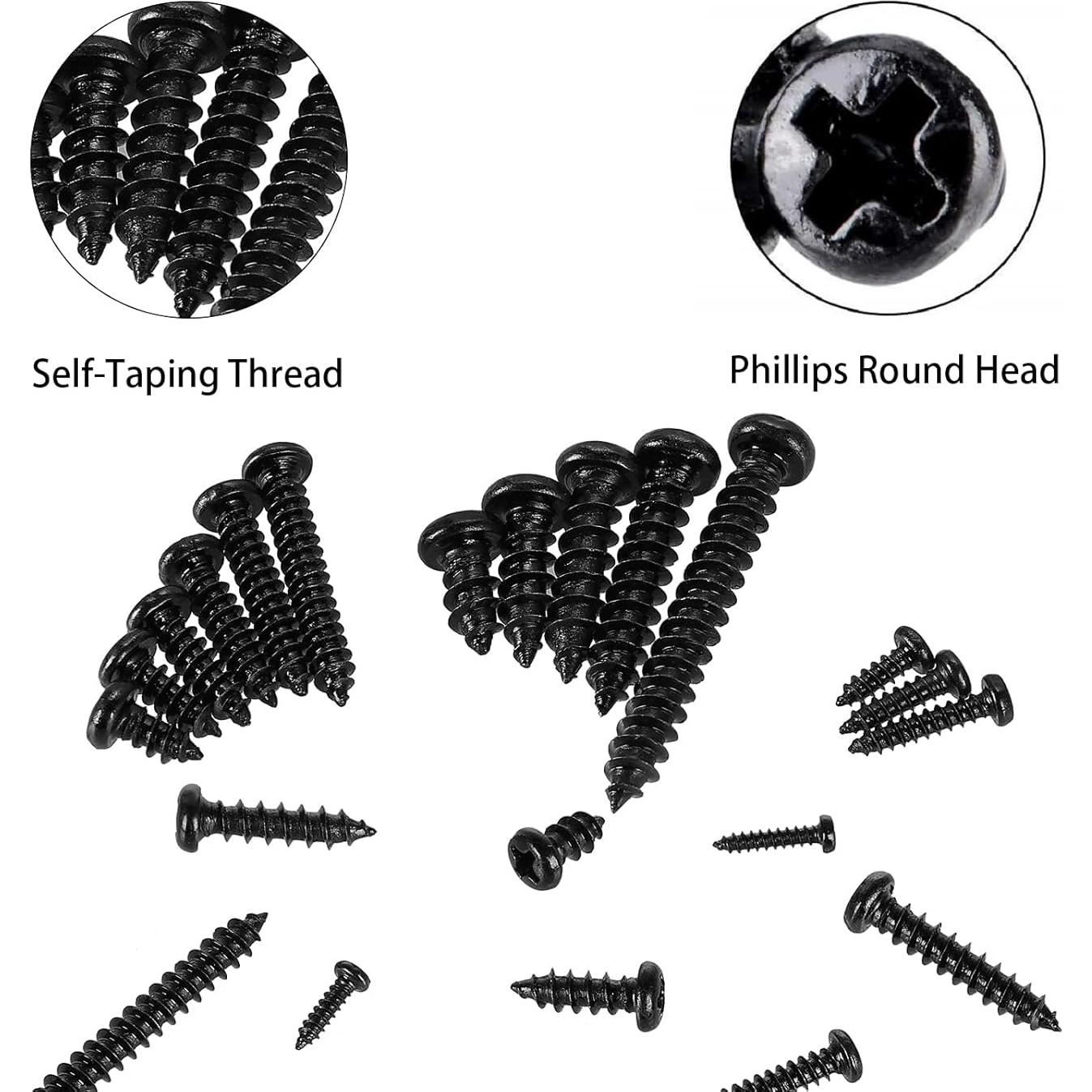 Kit de 1000 Tornillos Autoperforantes AXK M1/M1.2/M1.4/M1.7