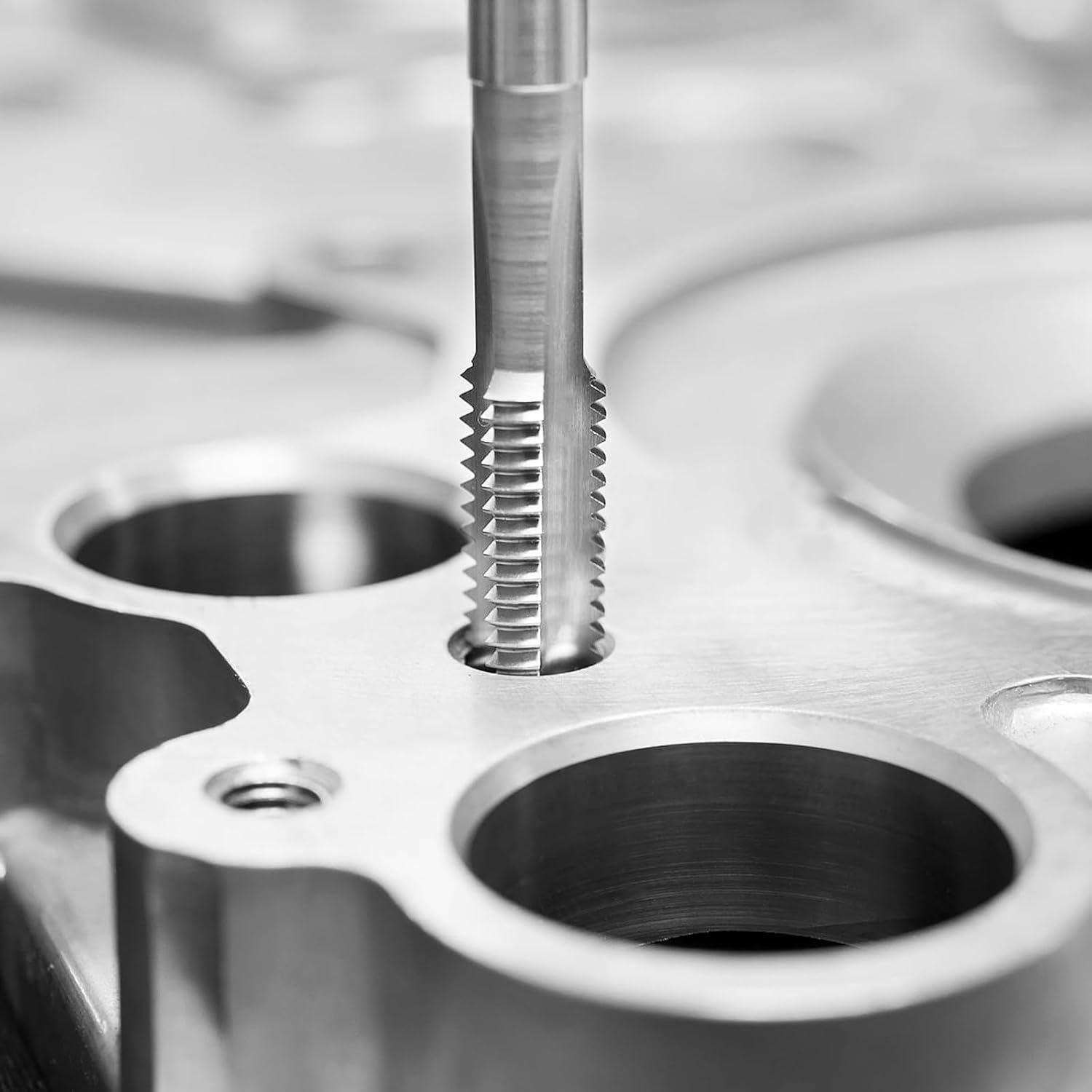 Juego de Machos y Matrices VEVOR 116 Piezas Acero Métrico