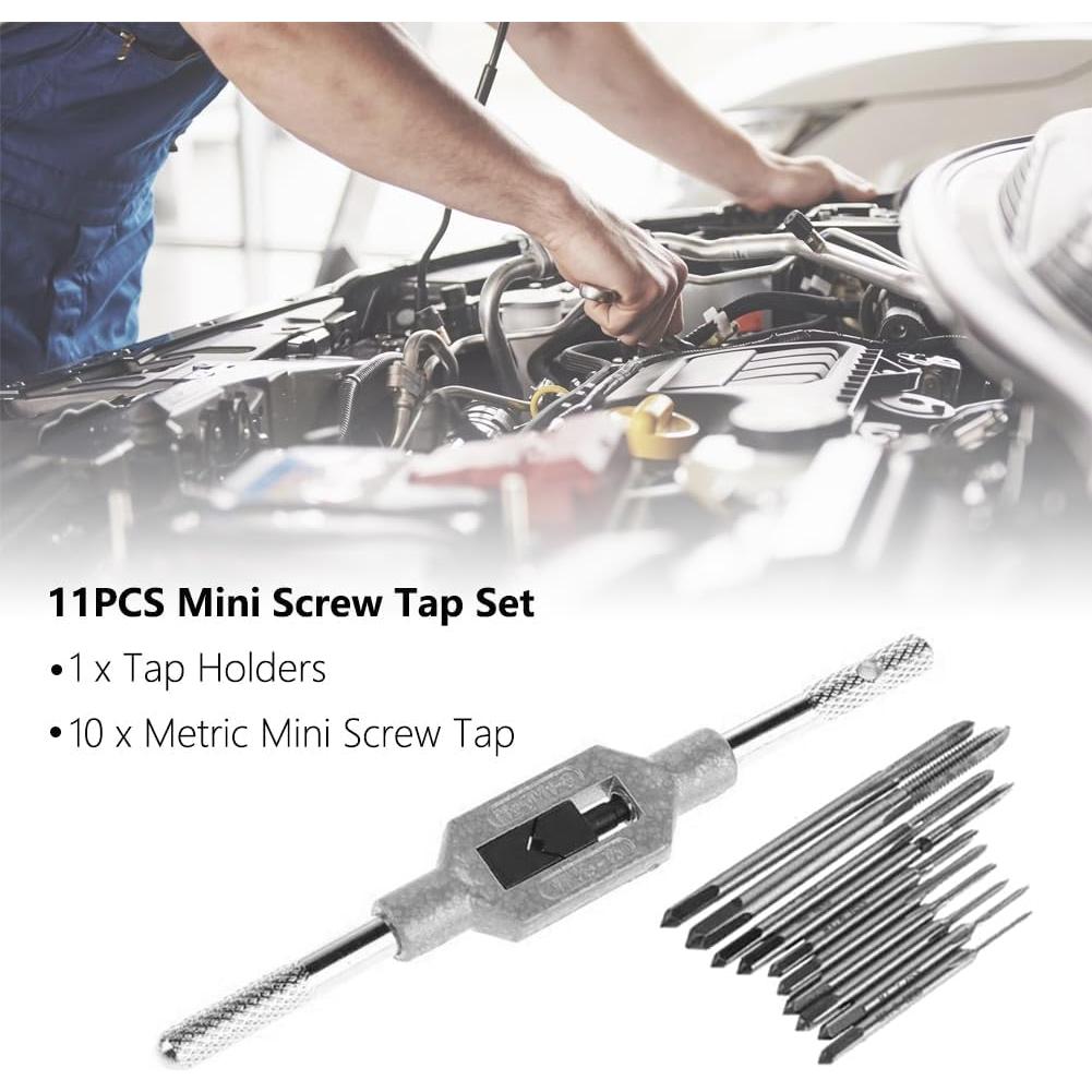 Juego de 11 Machos de Rosca Métrica HSS SeonFook