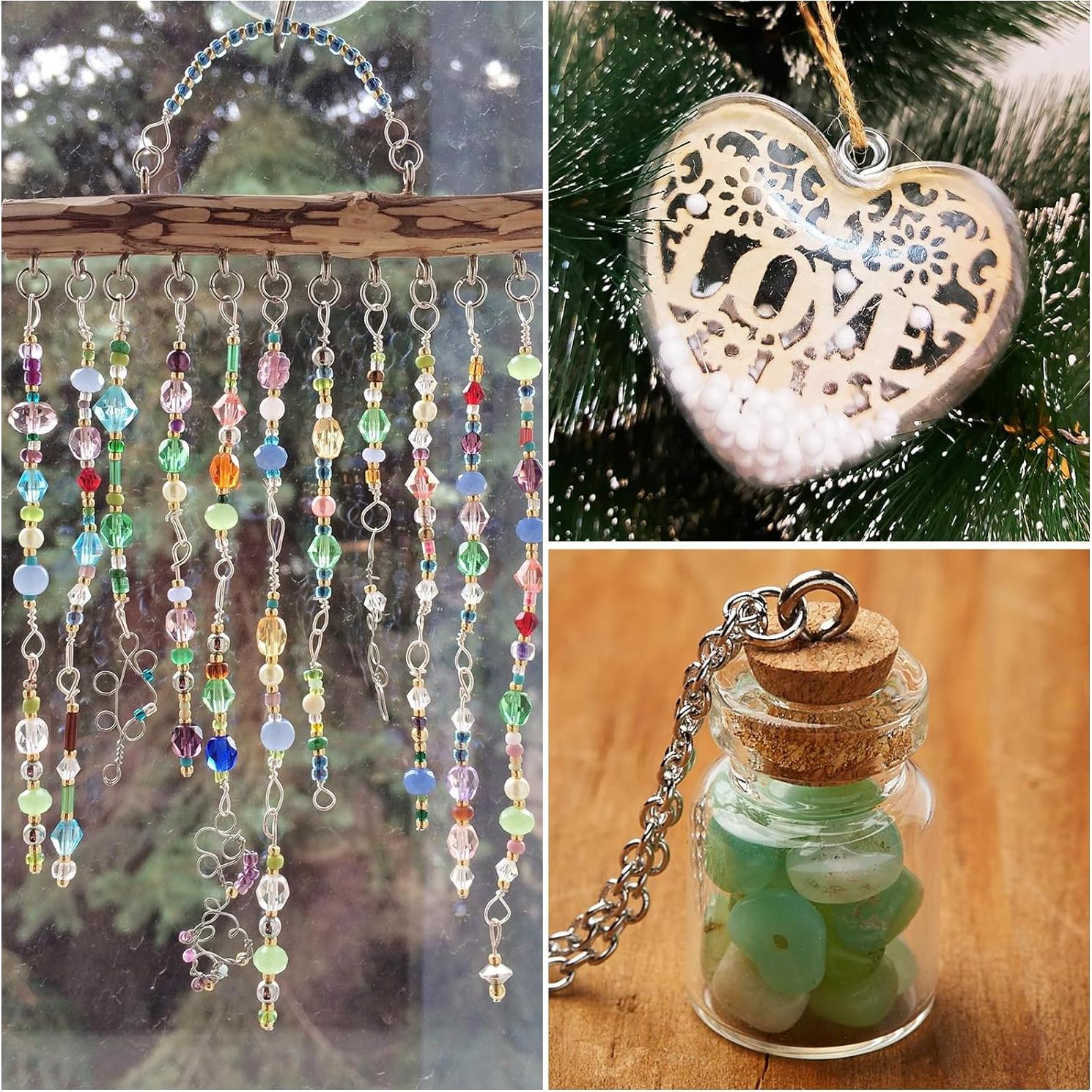 Juego de Tornillos Oculares Aovchei 581 Pcs Metal 0.99-3.81cm