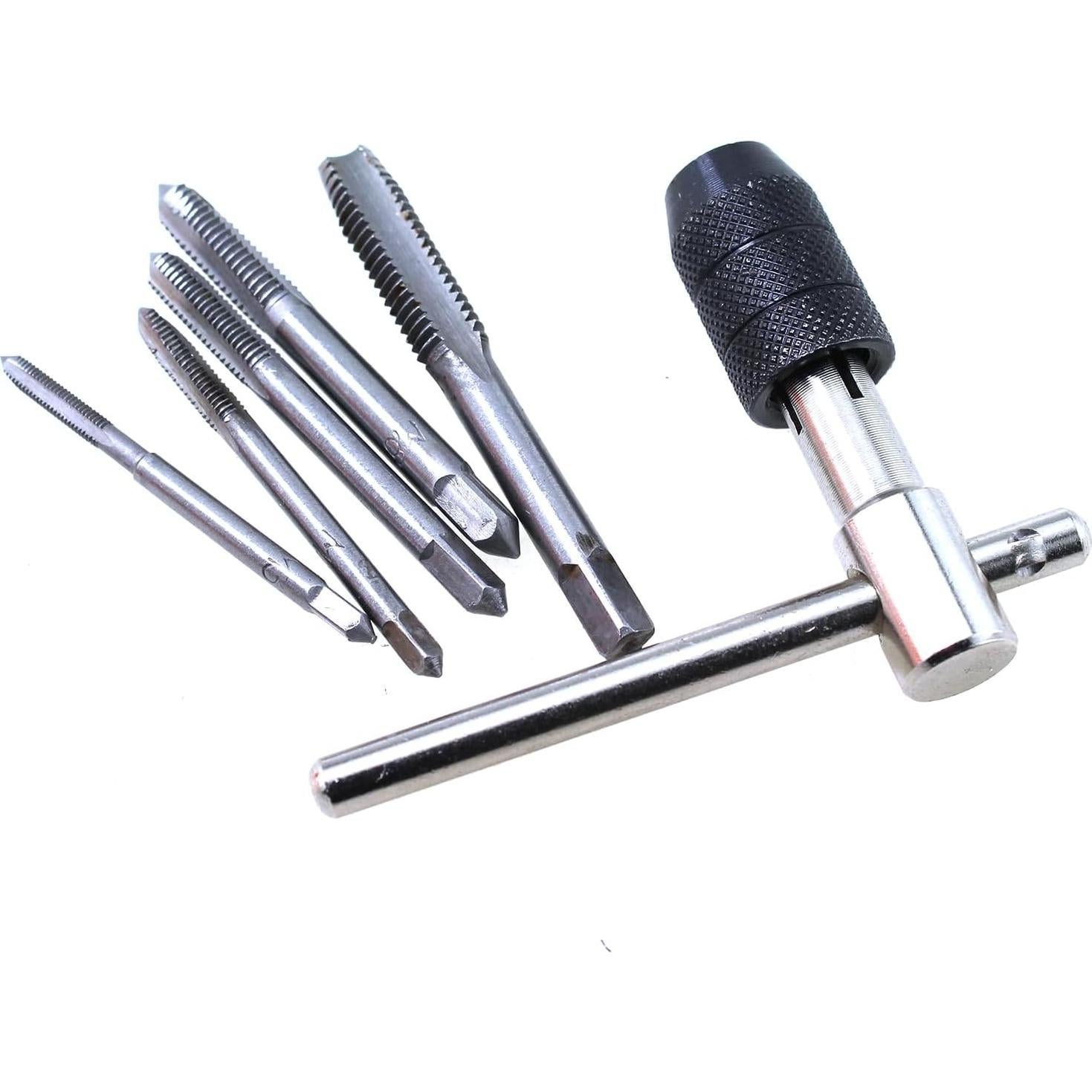 Juego de Brocas de Rosca TAODAN 6PCS M3-M8 para Bicicletas