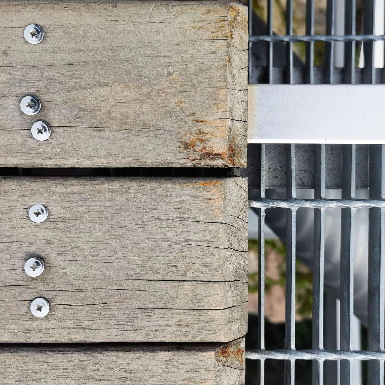 Kit de Tornillos Autoperforantes JEGONFRI 145 pcs Acero Inoxidable