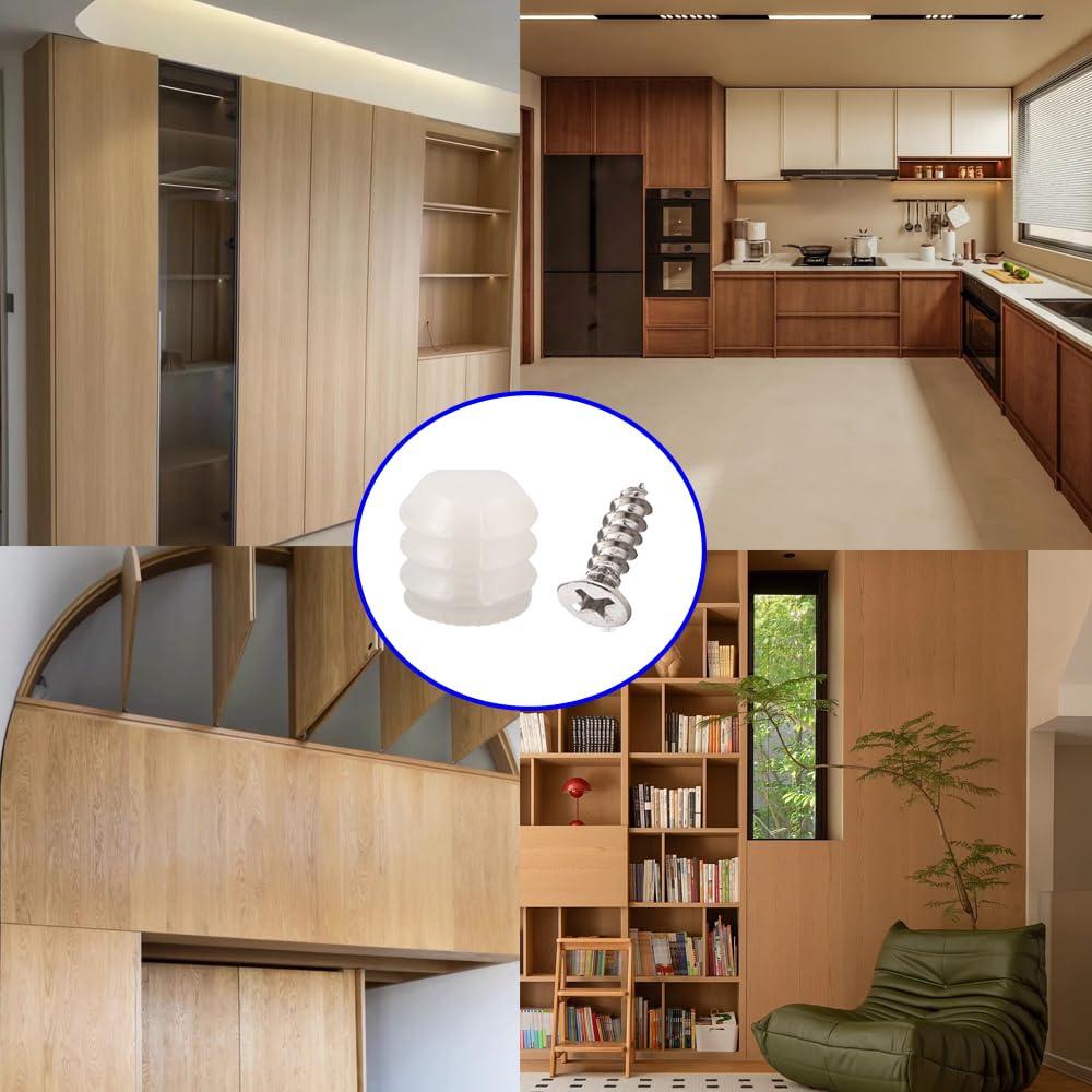 Juego de Inserciones de Dowel con Bisagra TQFXGLL 100 Piezas