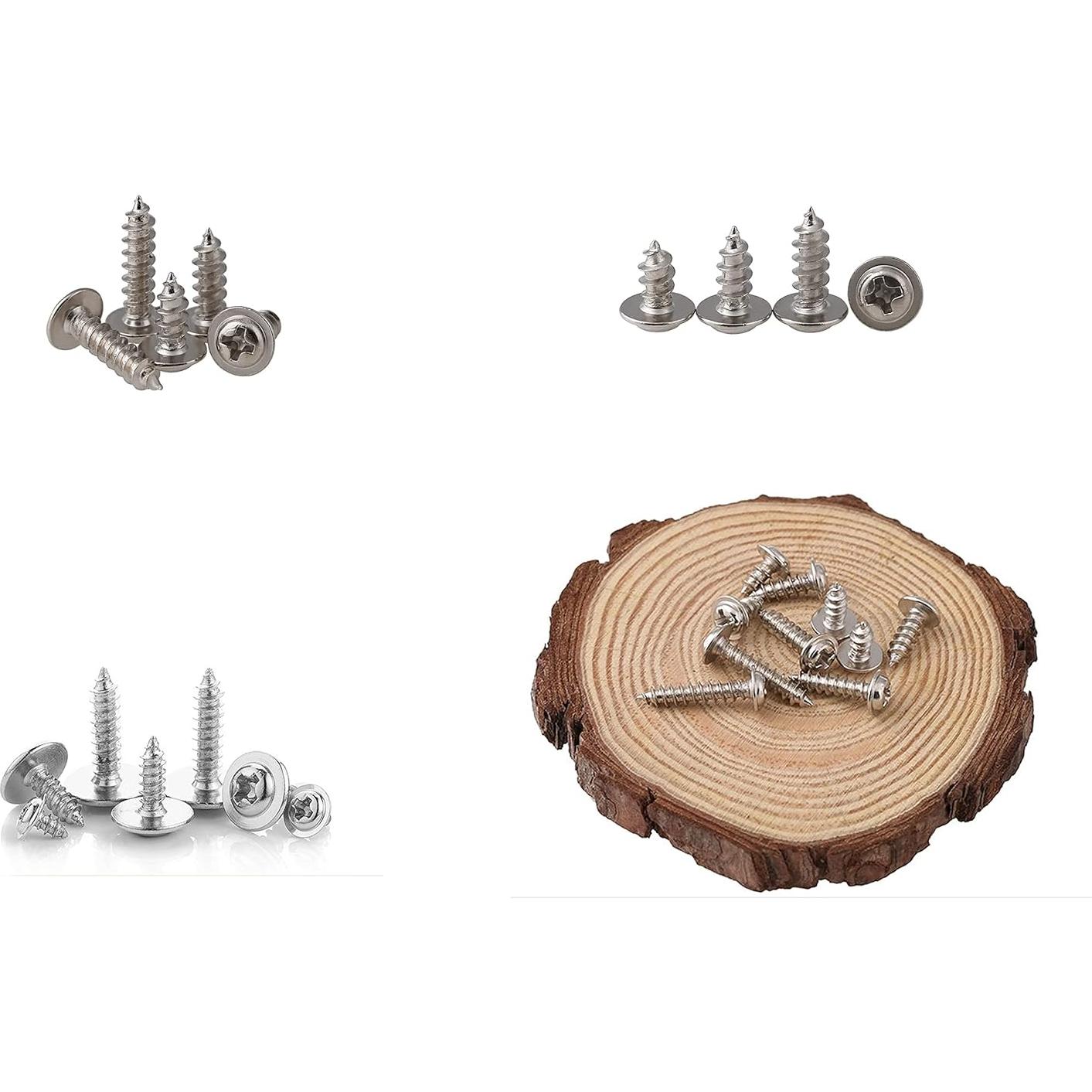 Kit de Tornillos Autoperforantes LBY 900pcs M2.3 M2.6 M3 Acero