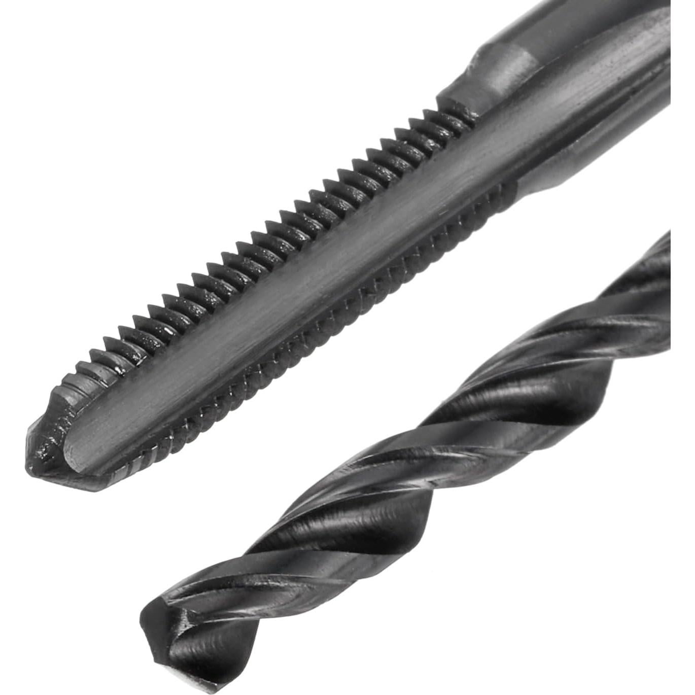 Juego de Brocas y Machos uxcell 8-40 UN + 3.5mm Acero Rápido