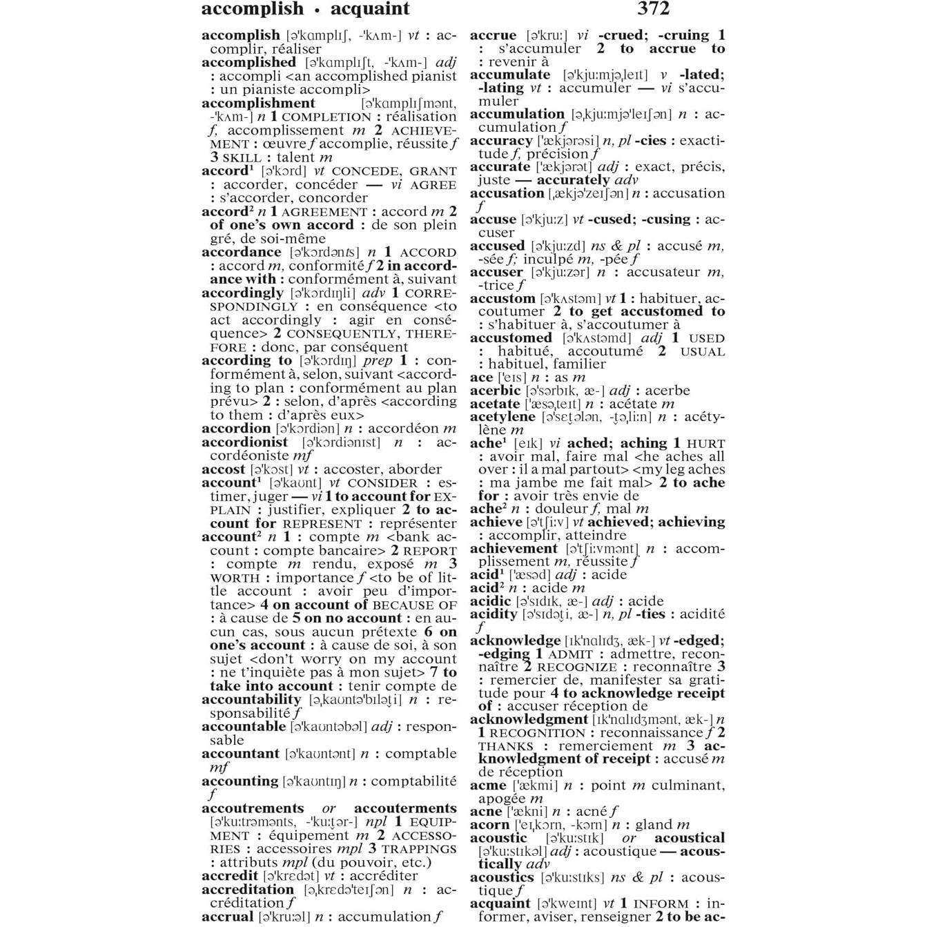 Merriam-Webster's French-English Dictionary, Newest Edition, Mass-Market Paperback (English & French Edition) (English and French Edition)