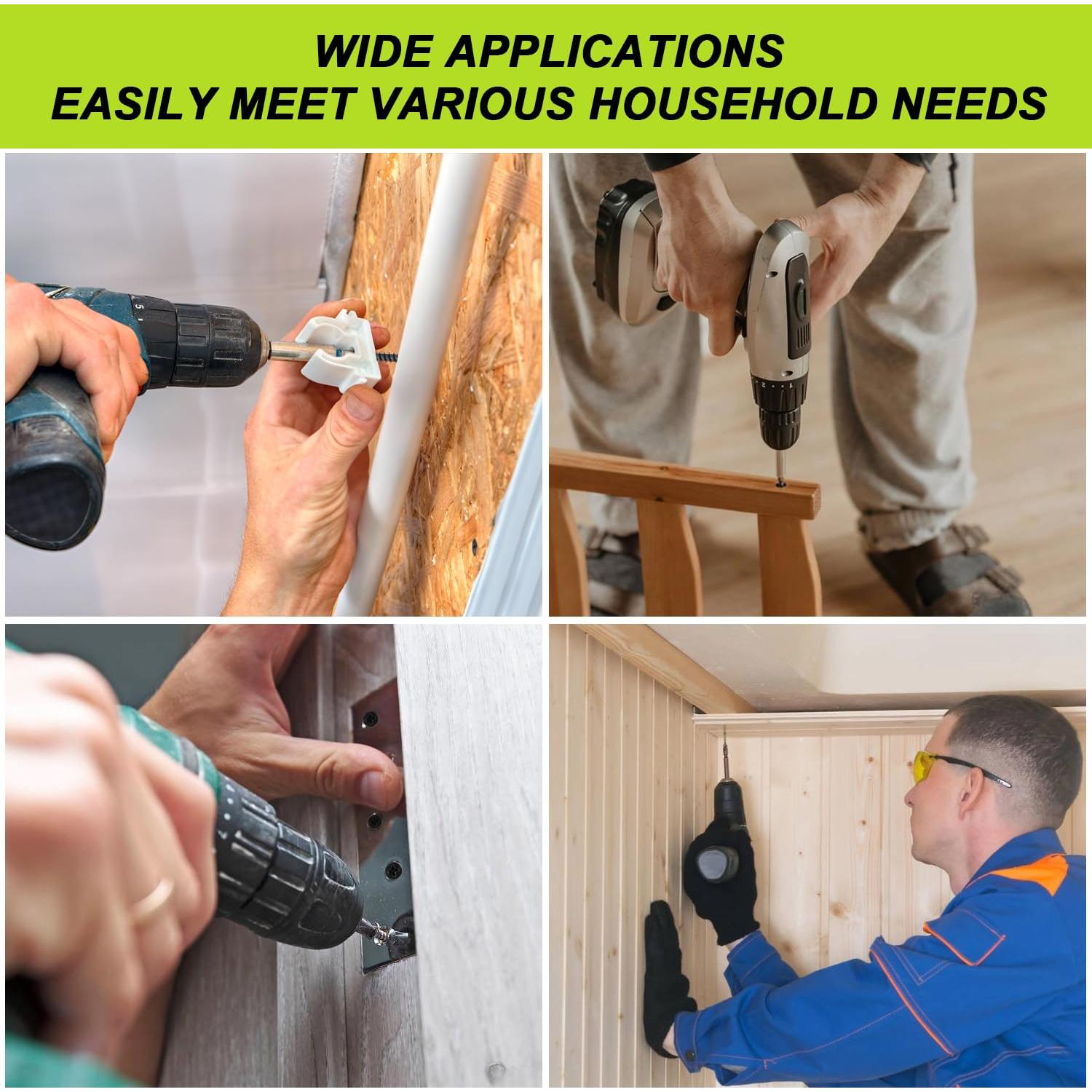 Kit de Tornillos de Cabeza Plana Phillips JERLITU 500 Pcs M3